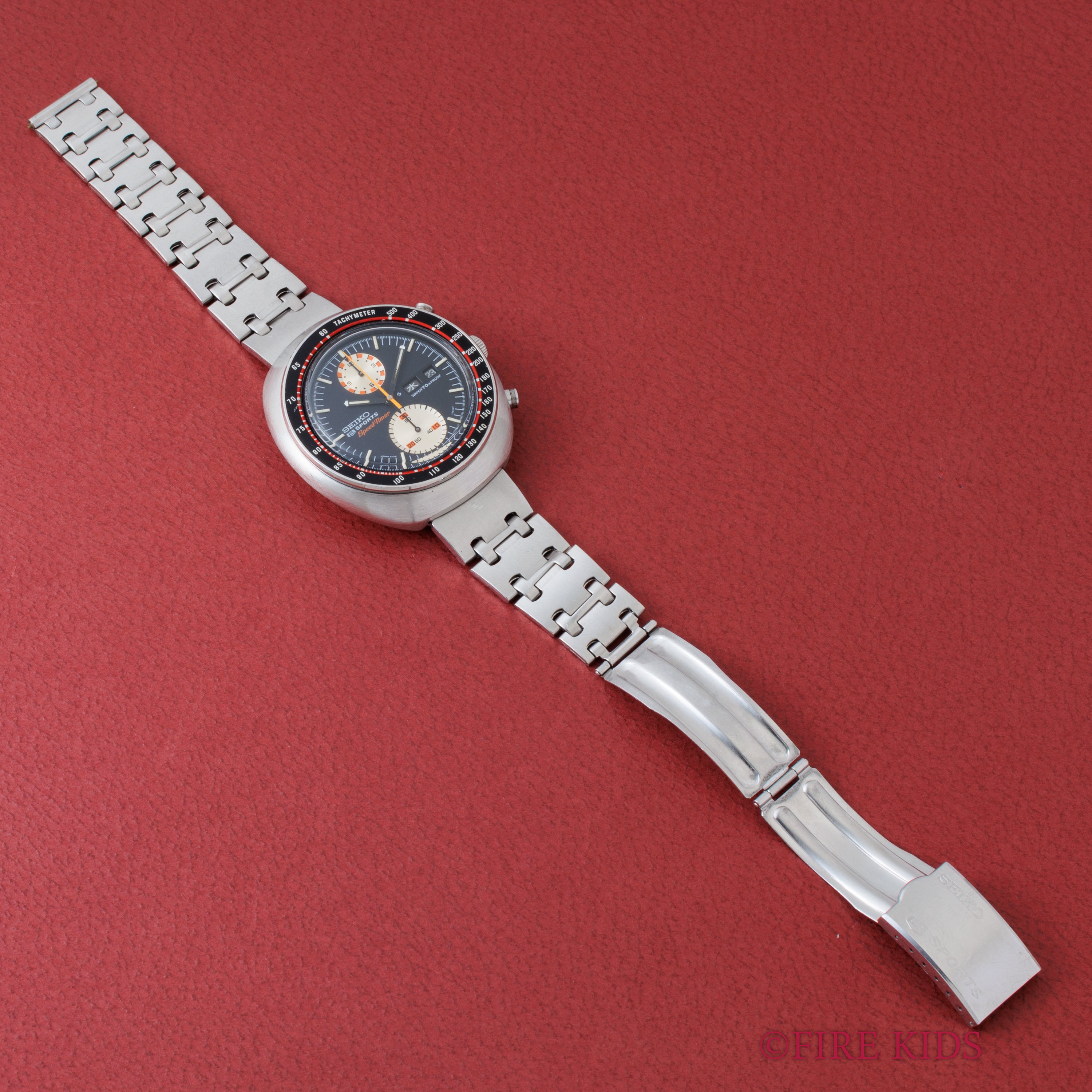 セイコー 5スポーツスピードタイマー1970年製 Ref.6138-0010 UFO 自動巻きクロノグラフ 国内仕様