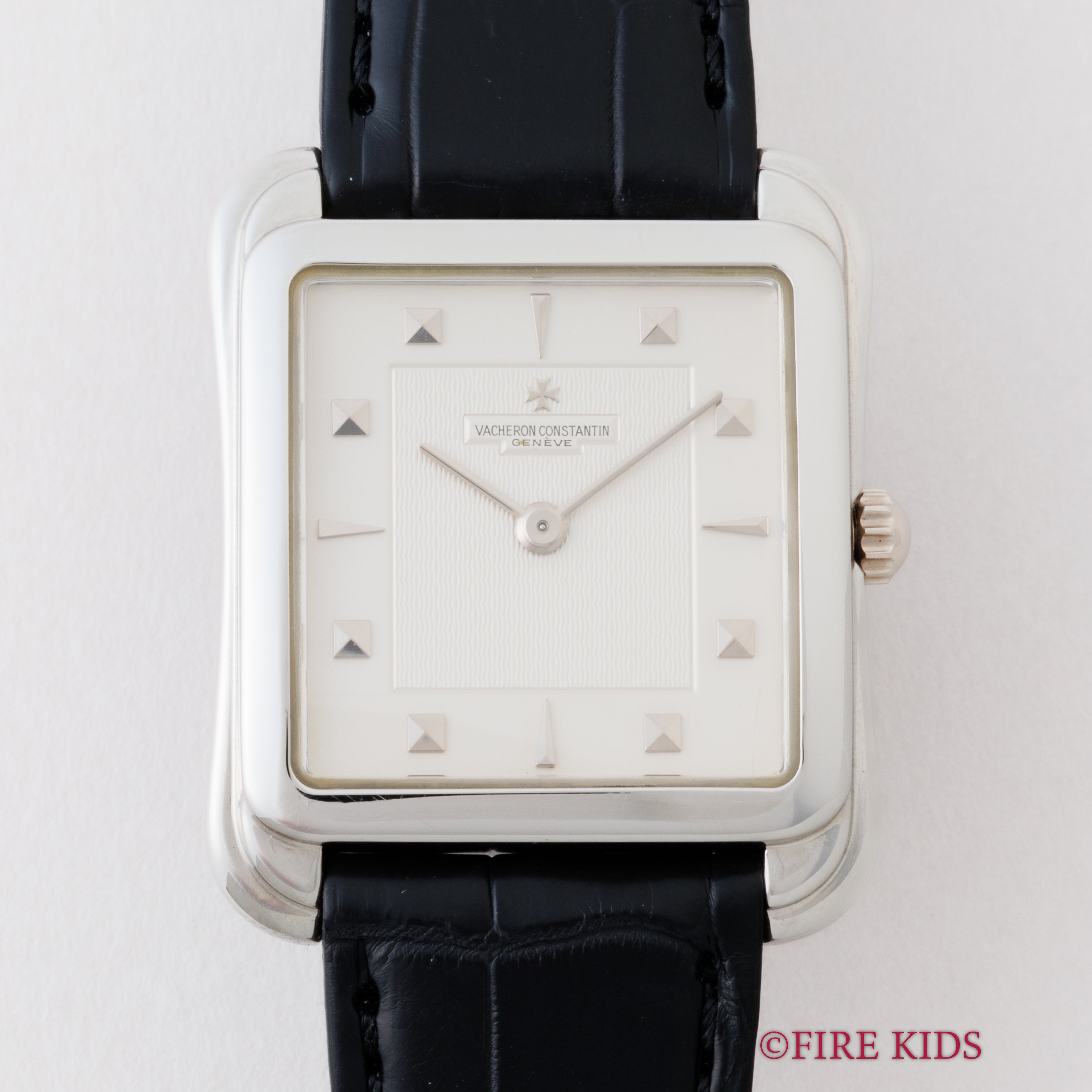 ヴァシュロン・コンスタンタン プラチナ無垢トレド 1990年代製 手巻 純正Pt尾錠