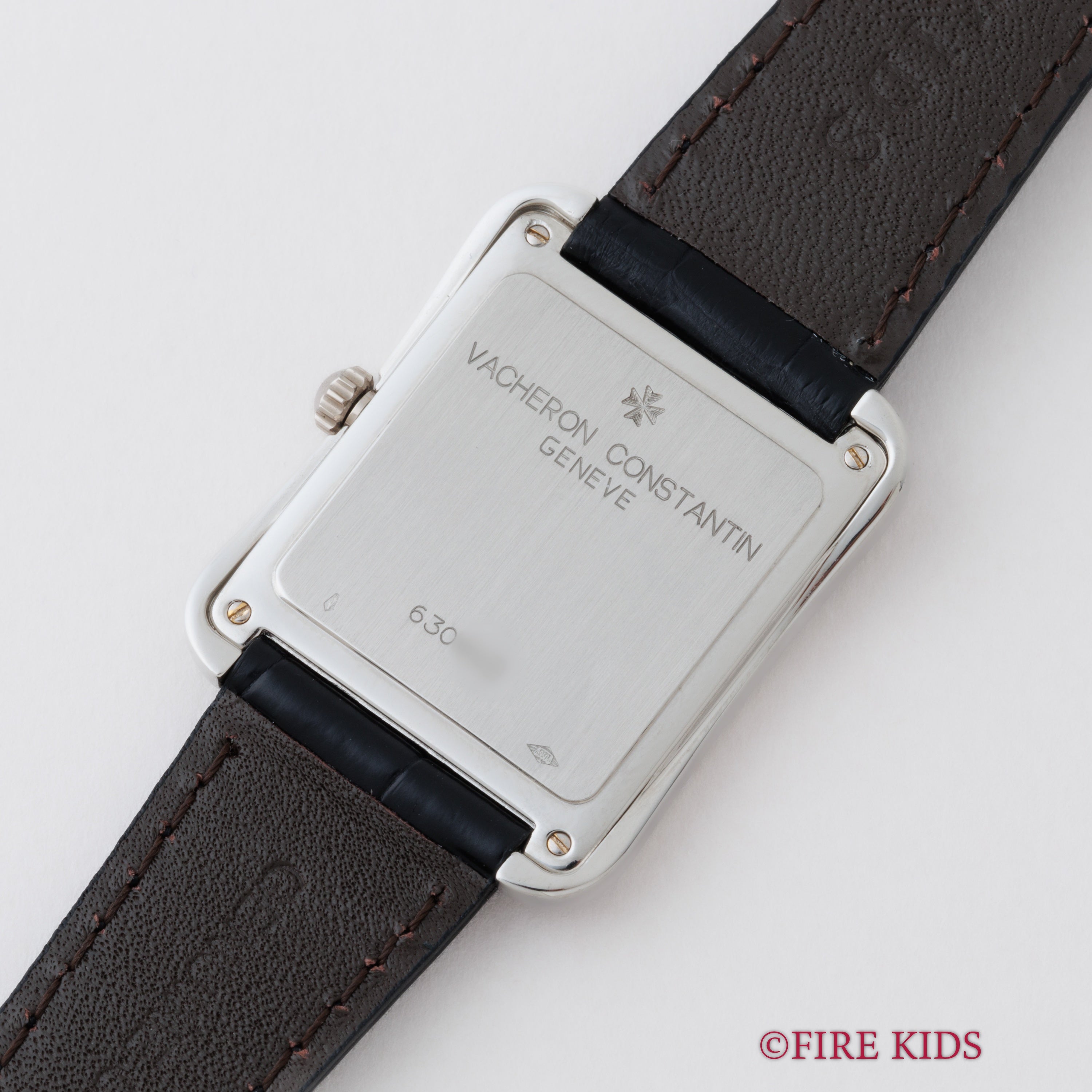 ヴァシュロン・コンスタンタン プラチナ無垢トレド 1990年代製 手巻 純正Pt尾錠