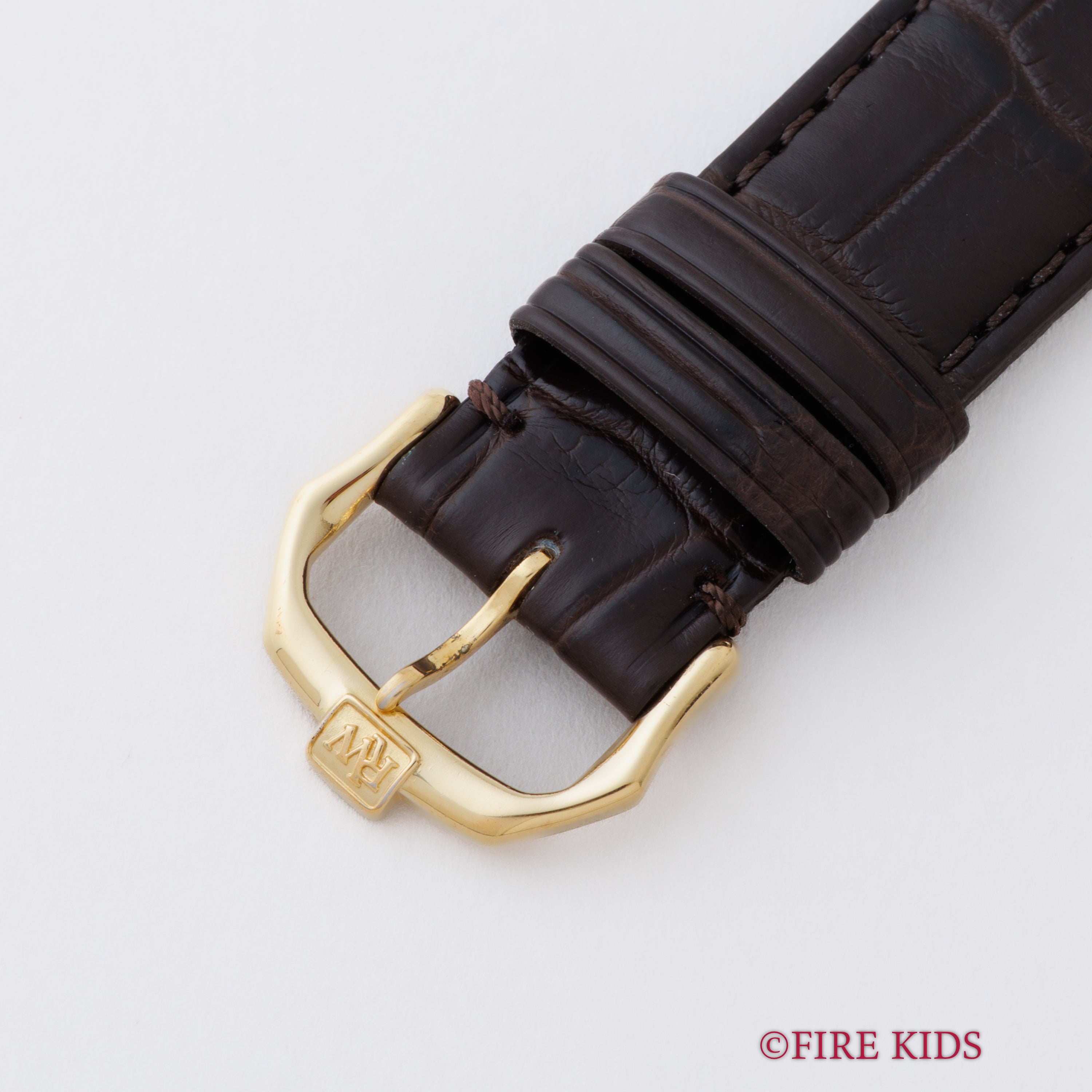 レイモンドウェイル 1995年製 トノー型GPケース 全アラビア数字 自動巻き 箱、ギャラ付き 純正尾錠付き