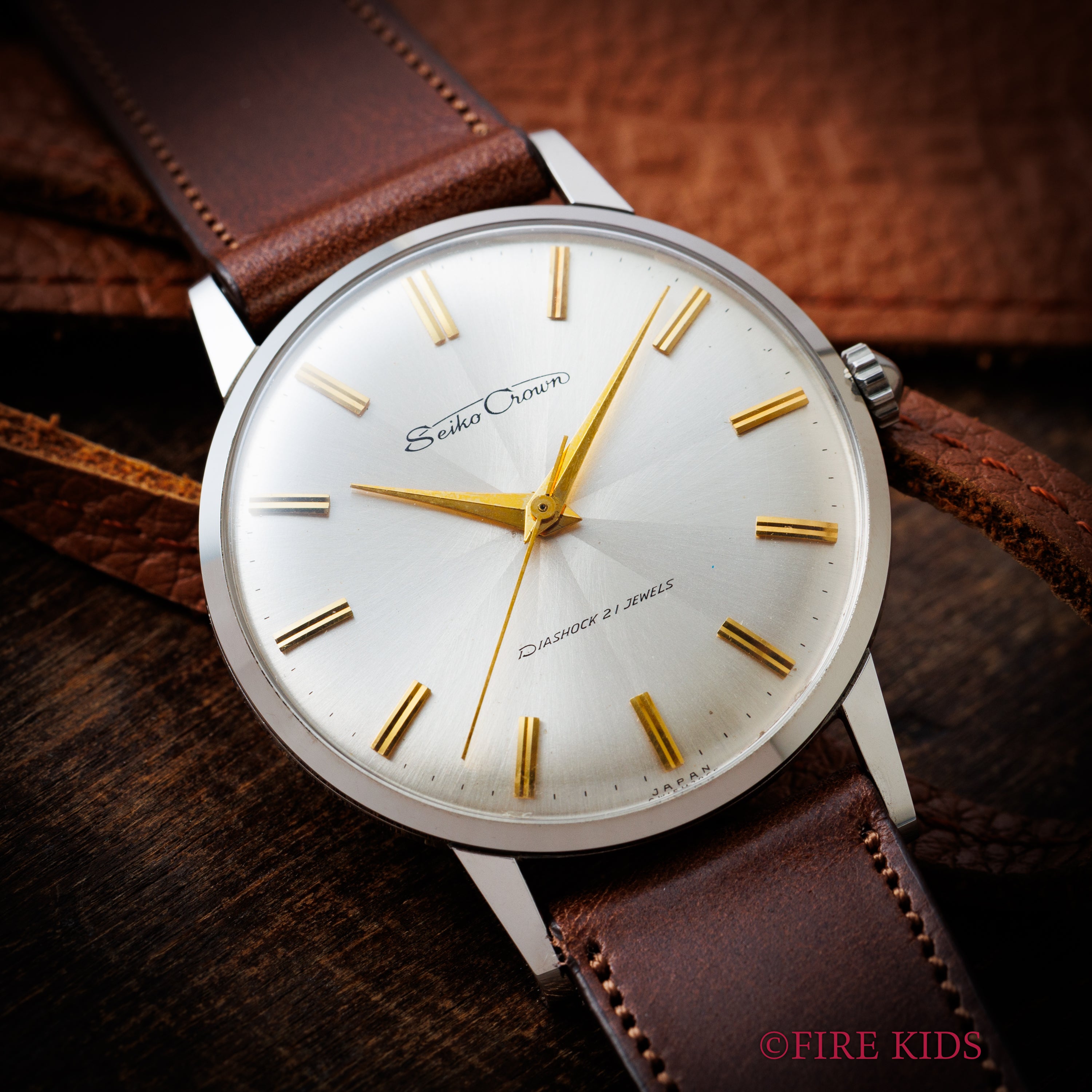 セイコー クラウン ユニークダイヤル 1960年製 手巻き 薄型手巻き