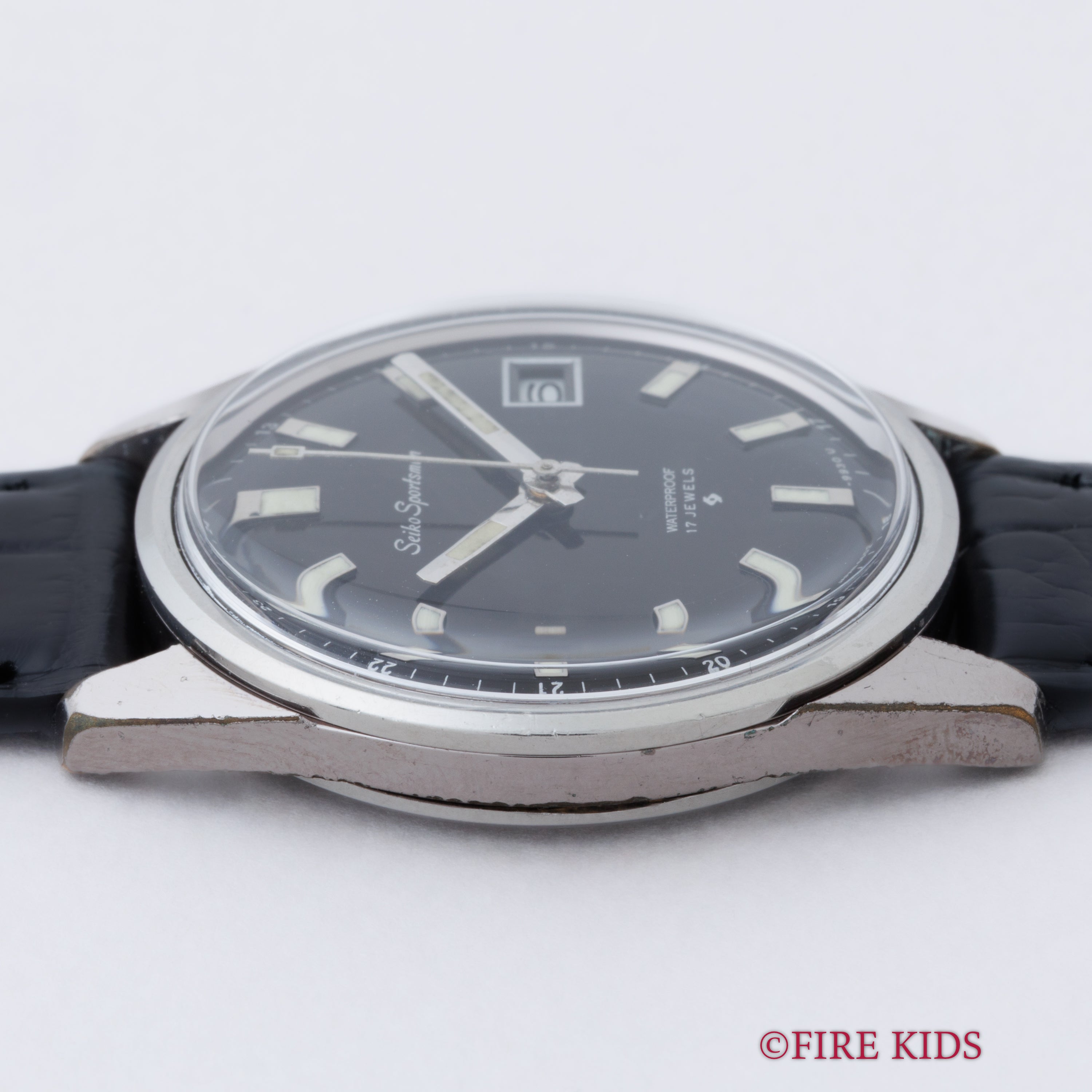 セイコー スポーツマン 1968年製 ブラックミラー文字盤 手巻き Ref.6602-9982 Cal.6602B