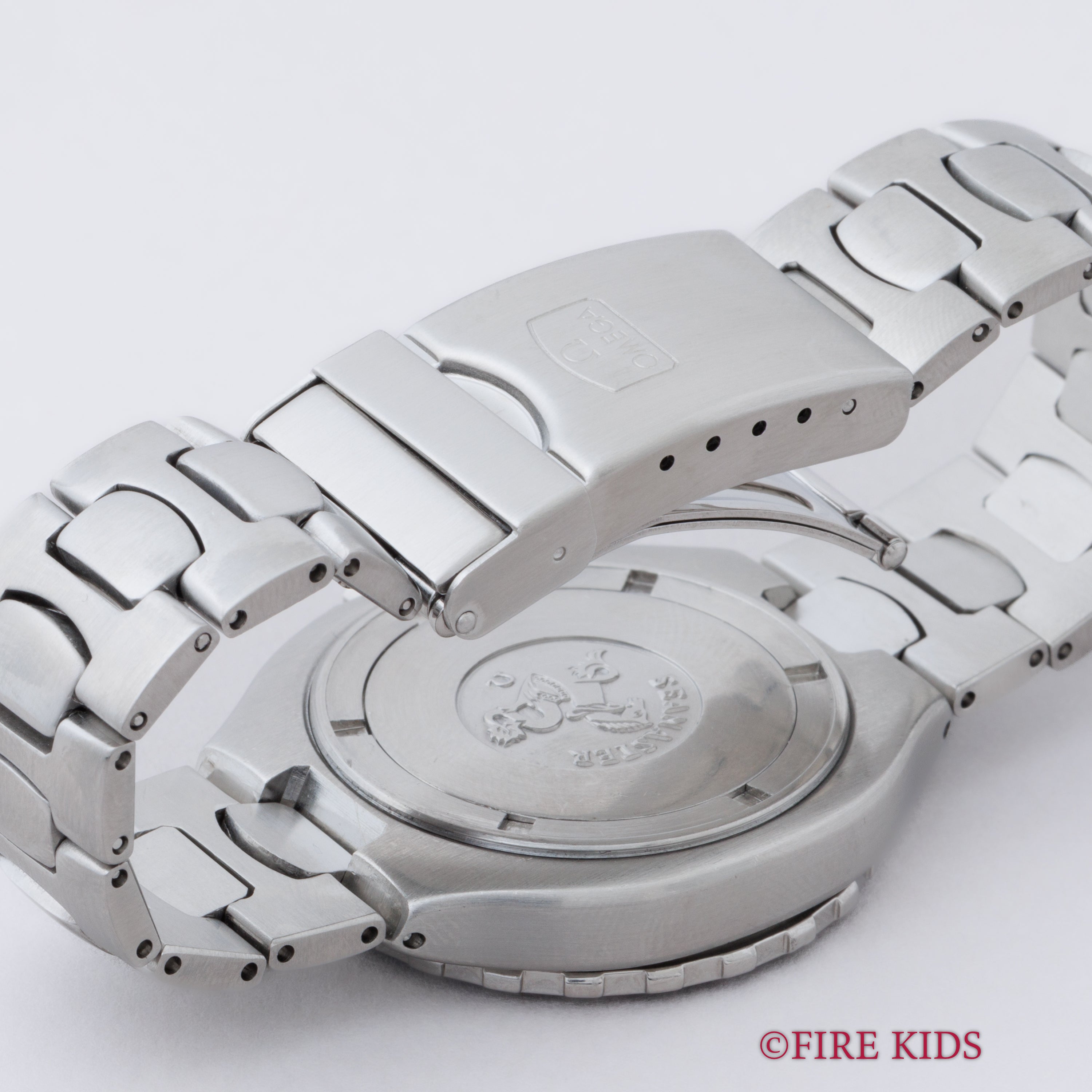 オメガ シーマスター200m プレボンド 36㎜ミッドサイズ メルセデスハンド 1988年製 自動巻き ジェンタデザイン