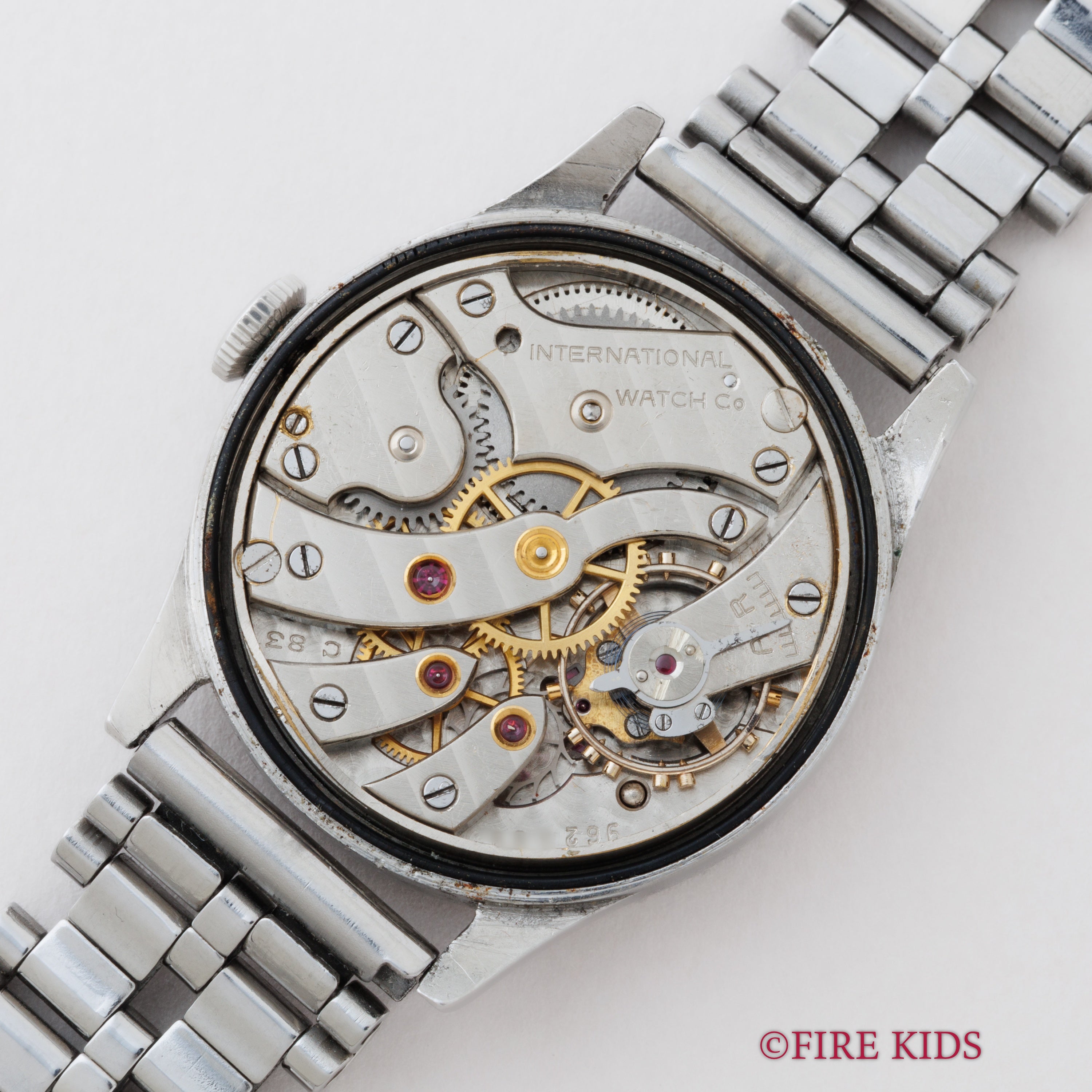 IWC 1936～1937年製 Cal.83 セクターダイヤル スモールセコンド 手巻き