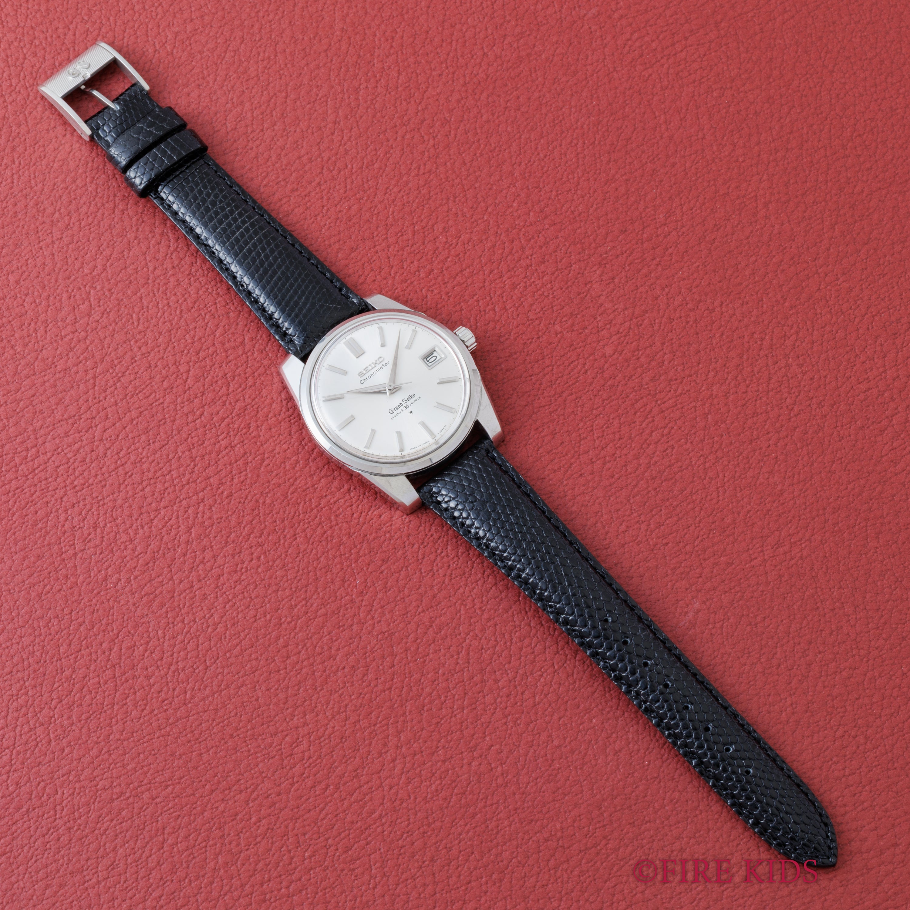 グランドセイコー セルフデーター 1965年製 Ref.43999 GS2nd 初期 ライオンメダル 純正GS尾錠