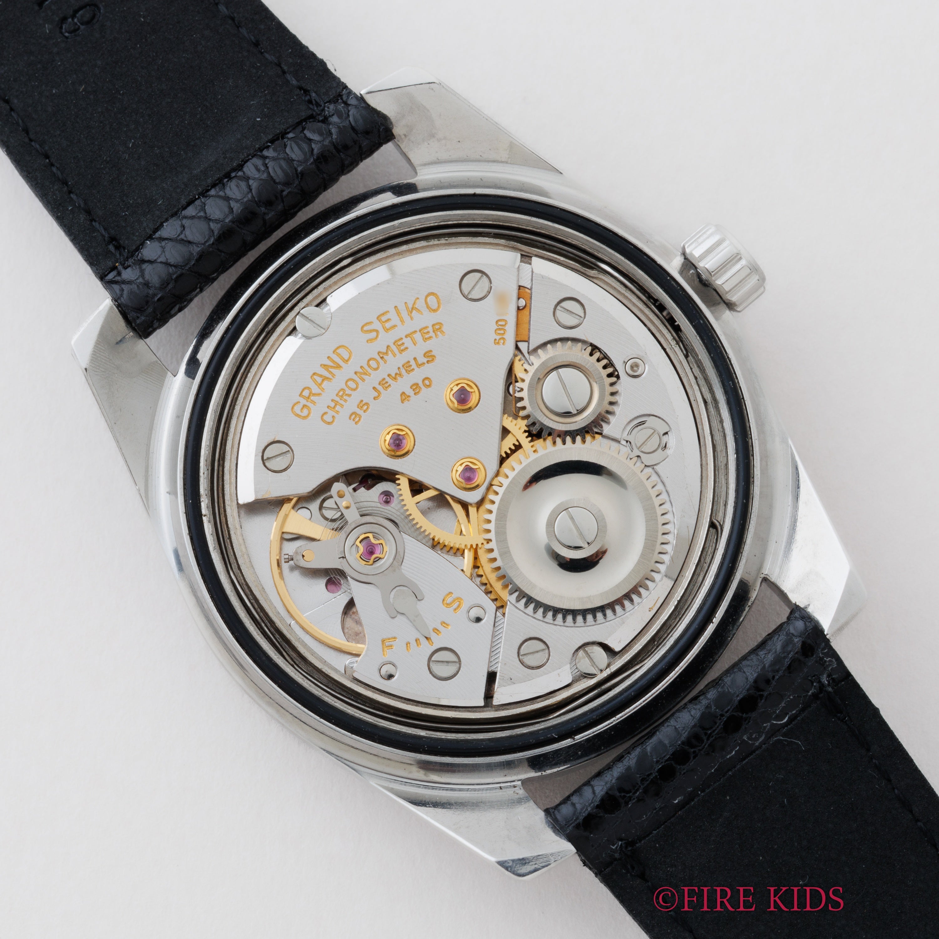グランドセイコー セルフデーター 1965年製 Ref.43999 GS2nd 初期 ライオンメダル 純正GS尾錠