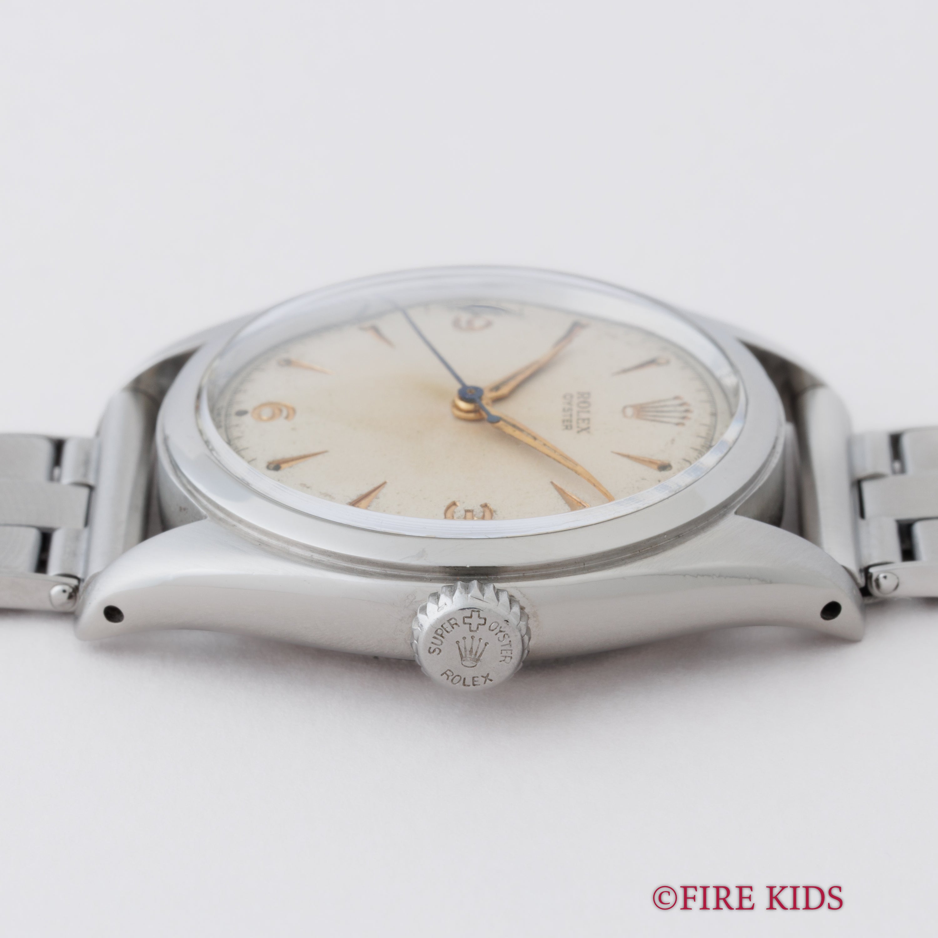 ロレックス オイスター 1953年製  Ref.6022 彫エクスプローラーダイヤル スーパーオイスターリューズ