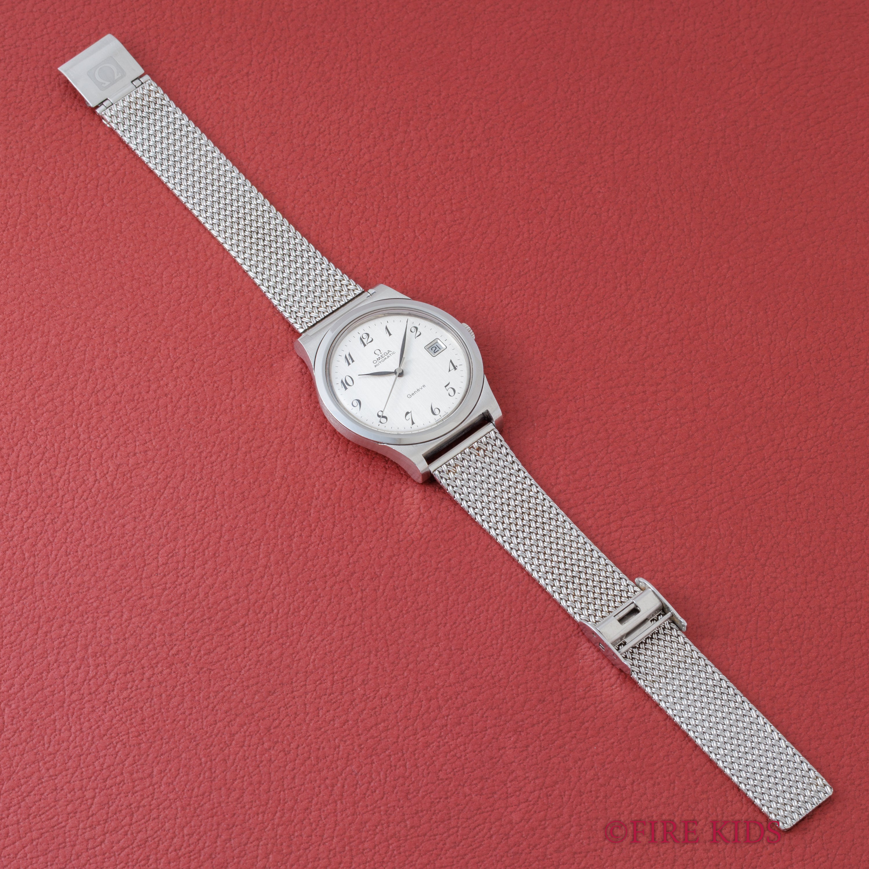 オメガ ジュネーブ オートマチック 1973年製 全アラビアダイヤル Ref