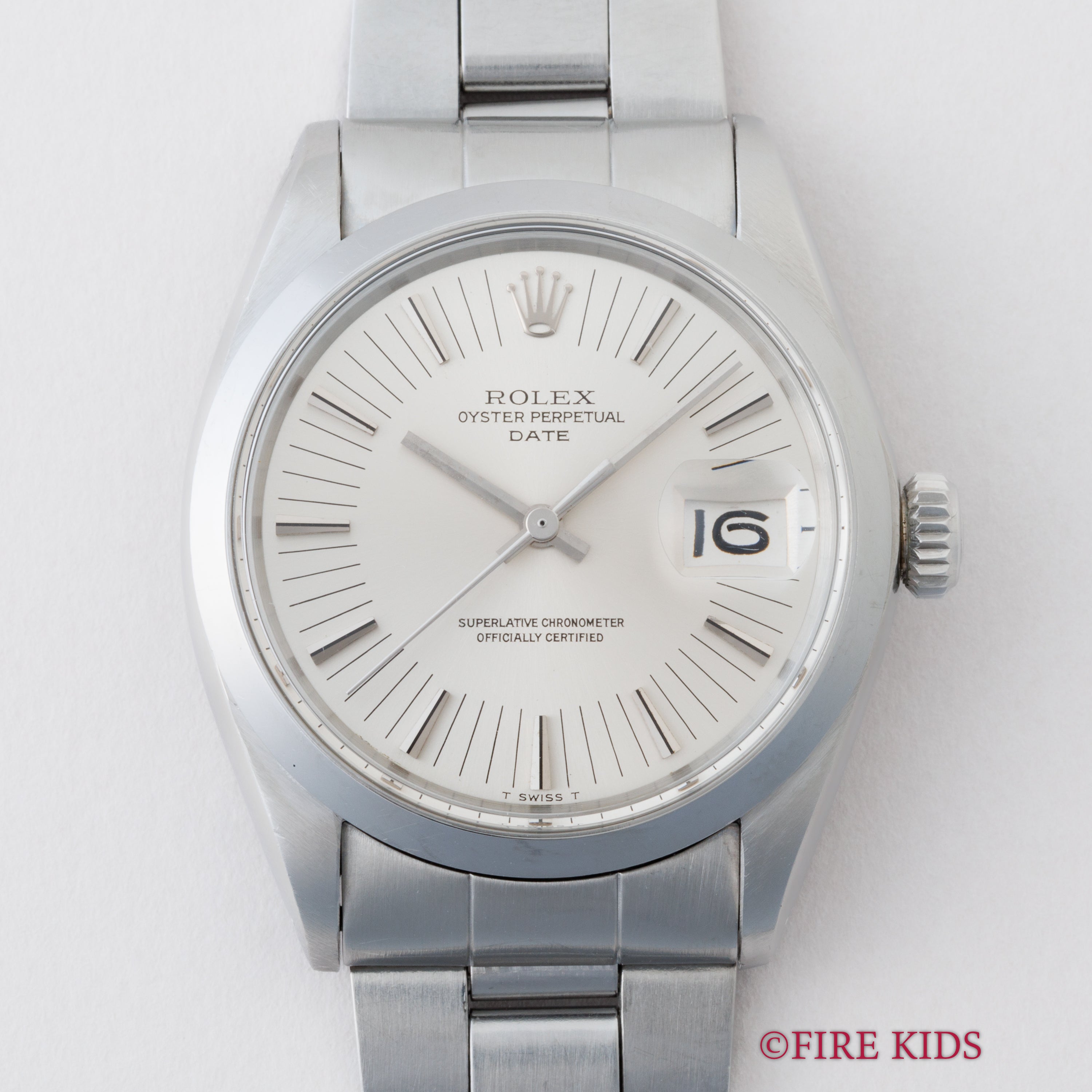 ロレックス ラジアルダイヤル 1971年製 オイスターパーペチュアルデイト Ref.1500