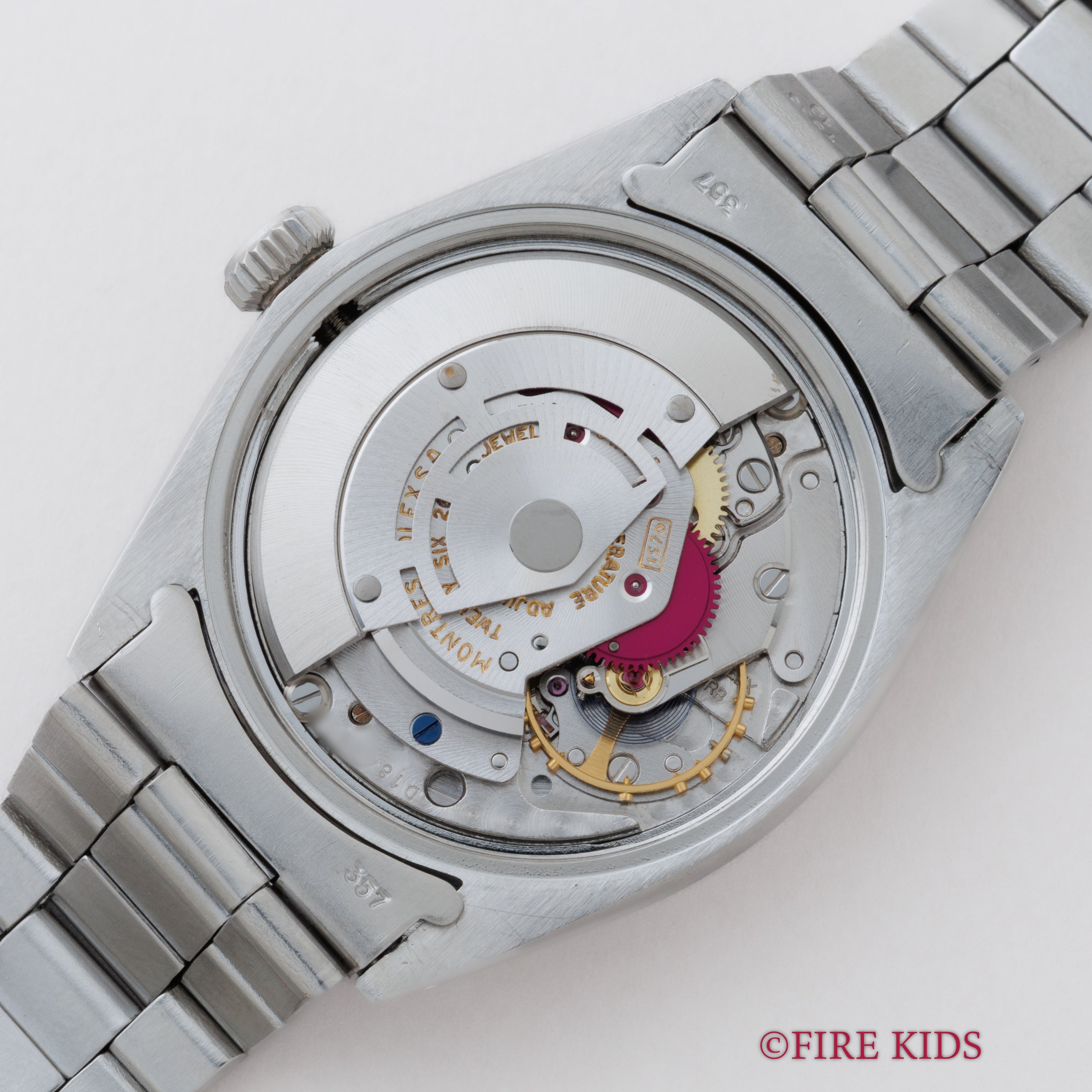 ロレックス ラジアルダイヤル 1971年製 オイスターパーペチュアルデイト Ref.1500