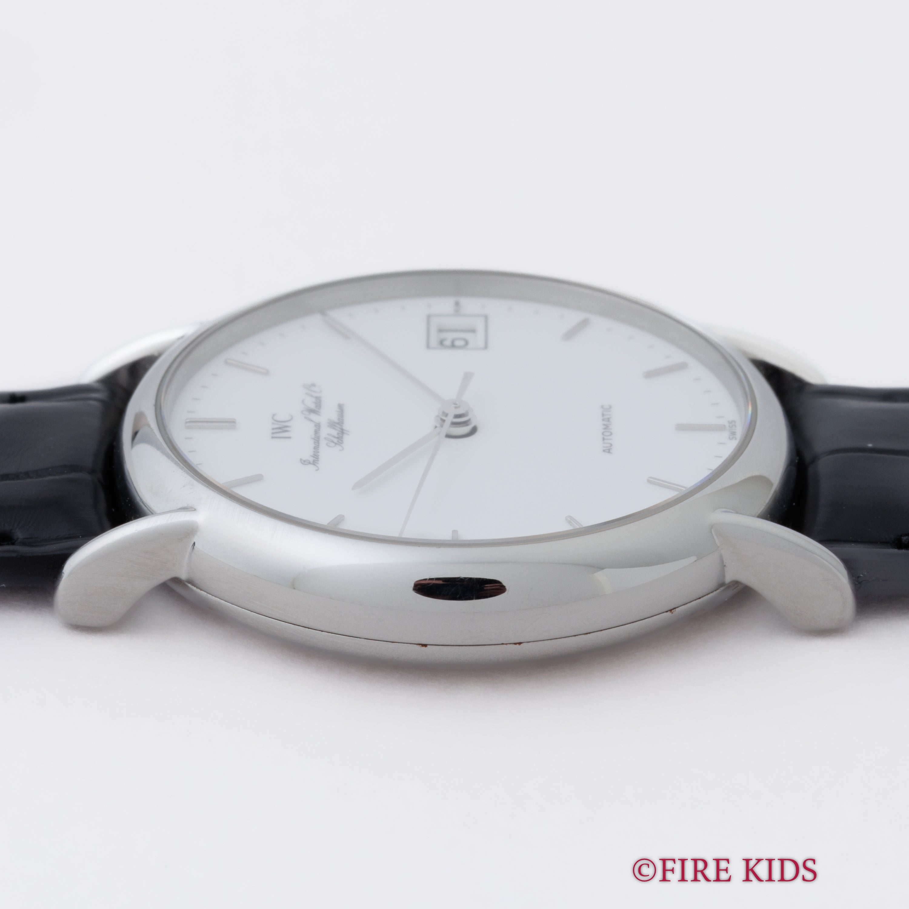 IWC ポートフィノ 1991年製 自動巻 ホワイトダイヤル 純正尾錠