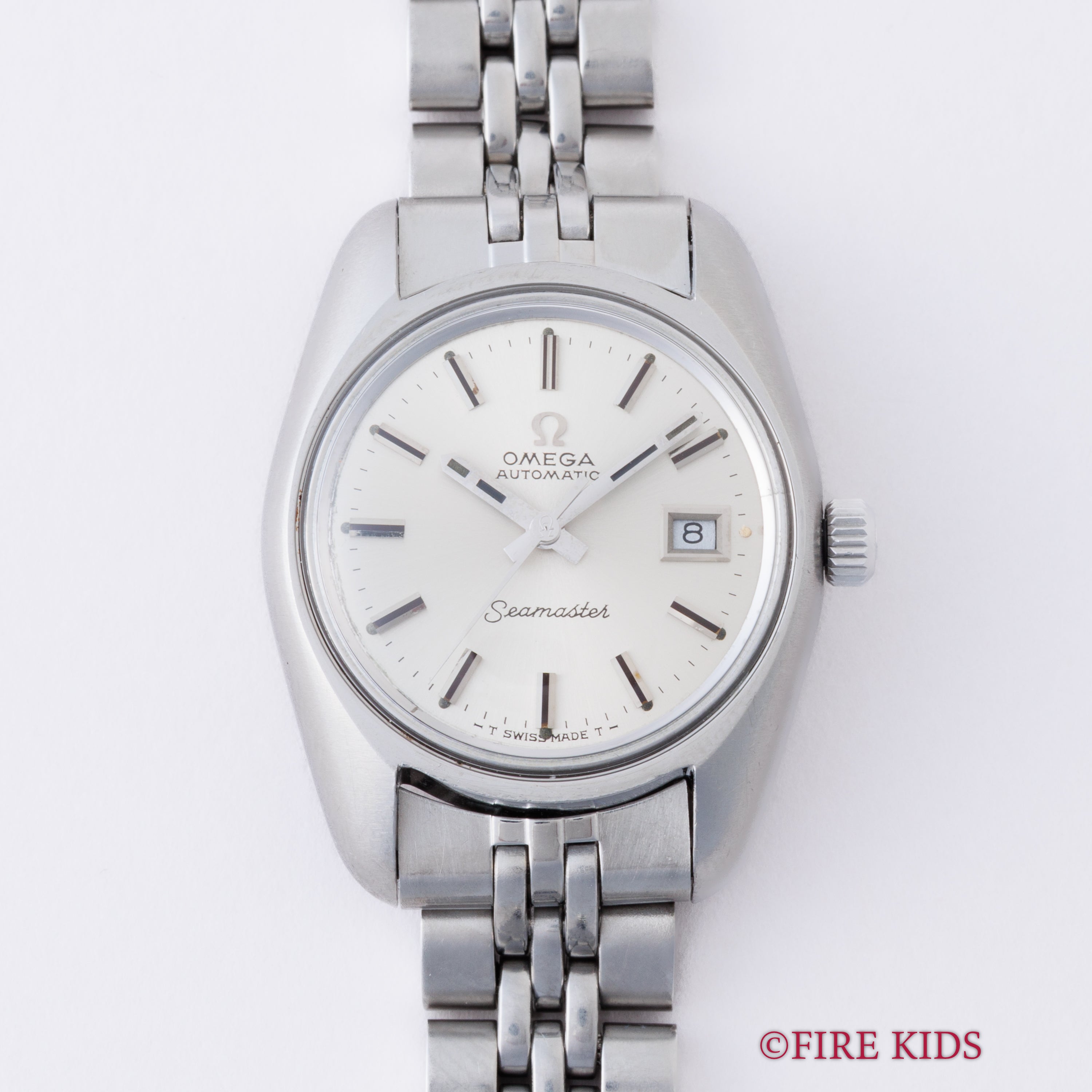 オメガ シーマスター レディース 1970年製(昭和45年製） 自動巻 Ref.566.026 純正ステンレスブレス