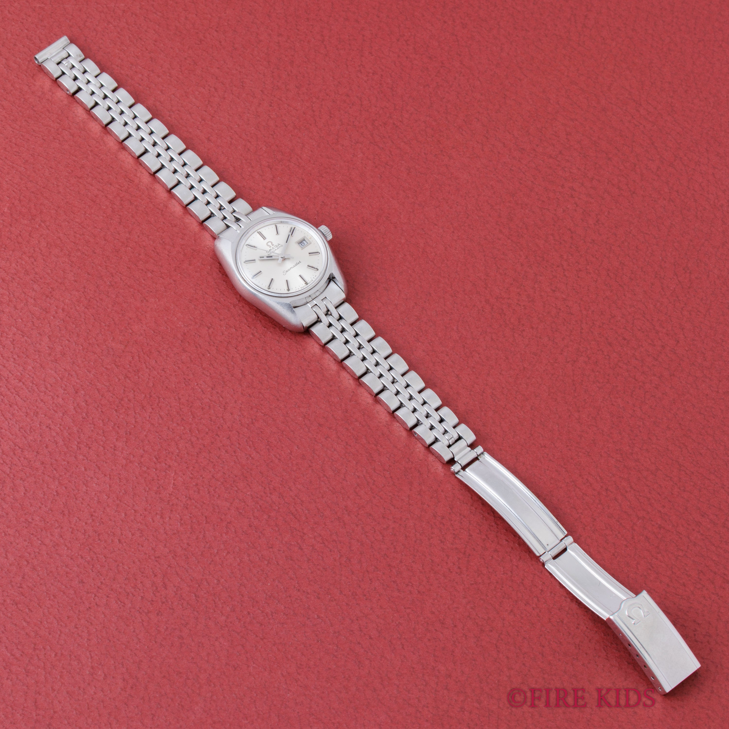 オメガ シーマスター レディース 1970年製(昭和45年製） 自動巻 Ref.566.026 純正ステンレスブレス