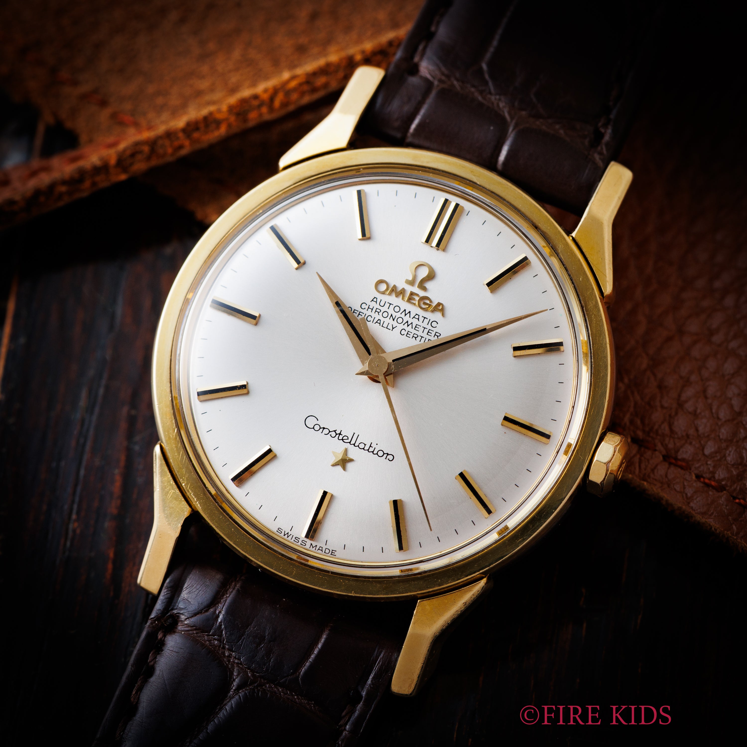 オメガ コンステレーション 1967年製 Ref.167.005 Cal.551 自動巻クロノメータートップゴールド