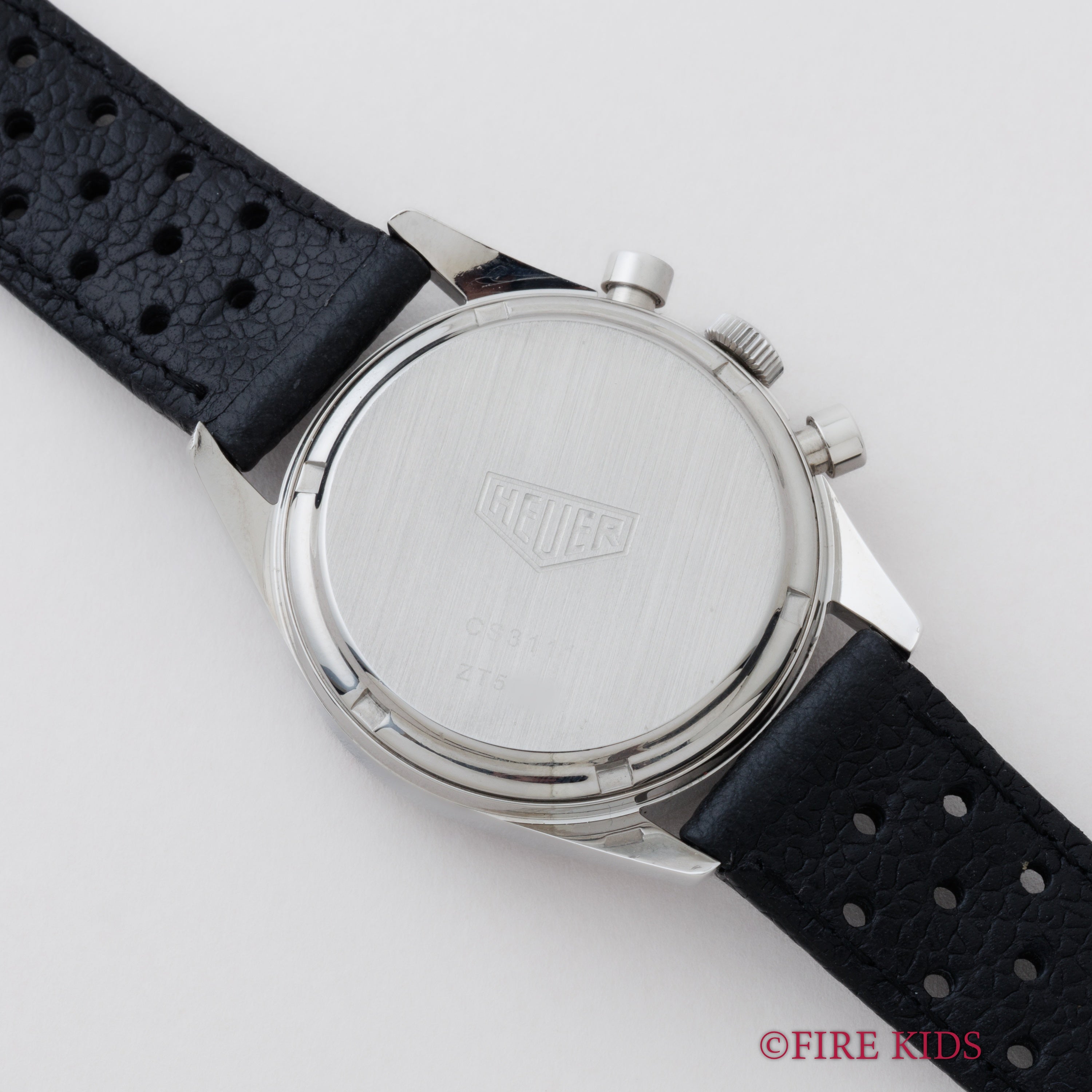 ホイヤー カレラ クラシック 1990年代製 Ref.CS3111 手巻き Cal.1873 黒文字盤 純正尾錠