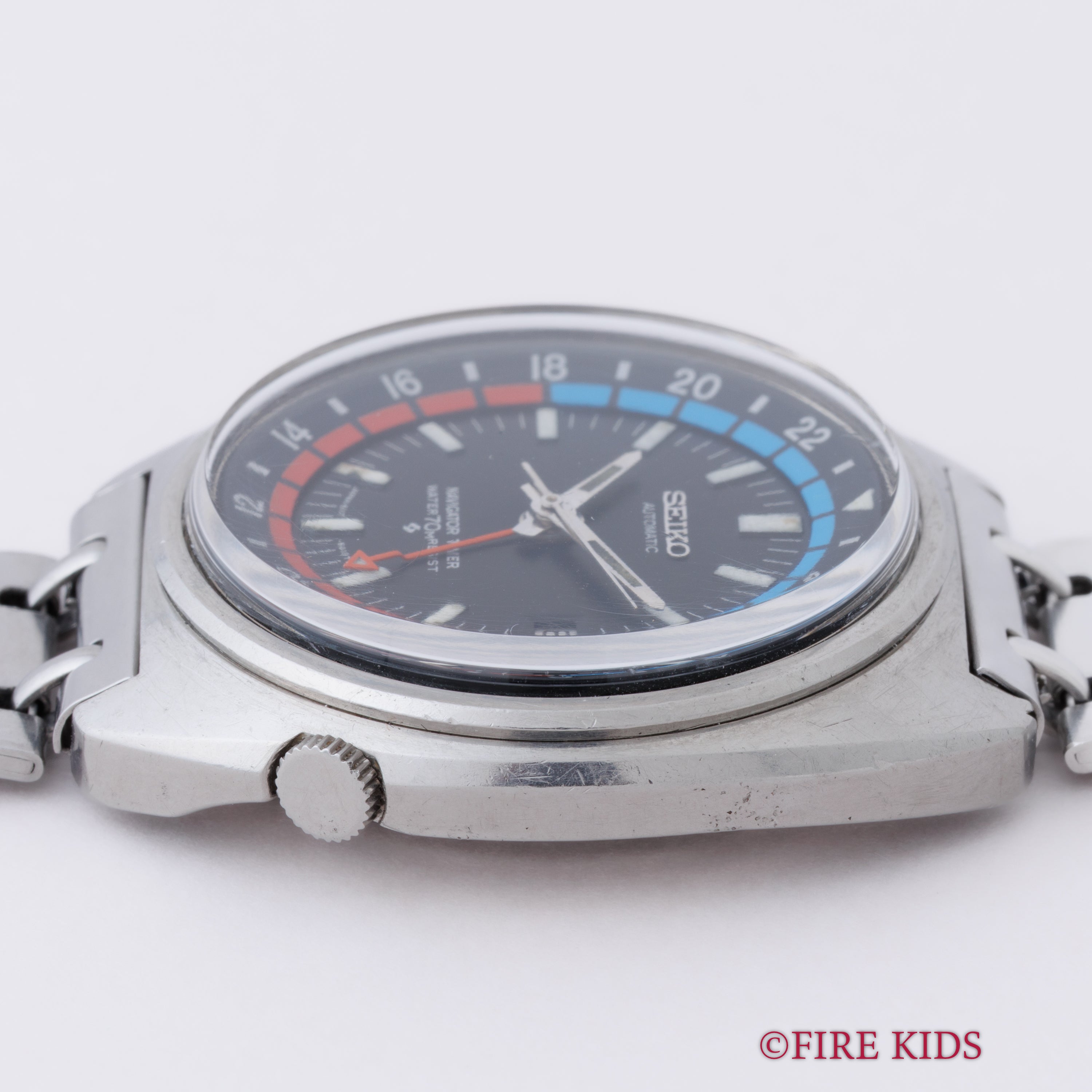 セイコー ナビゲータータイマー 1972年製  自動巻 Ref.6117-6410 純正ブレス