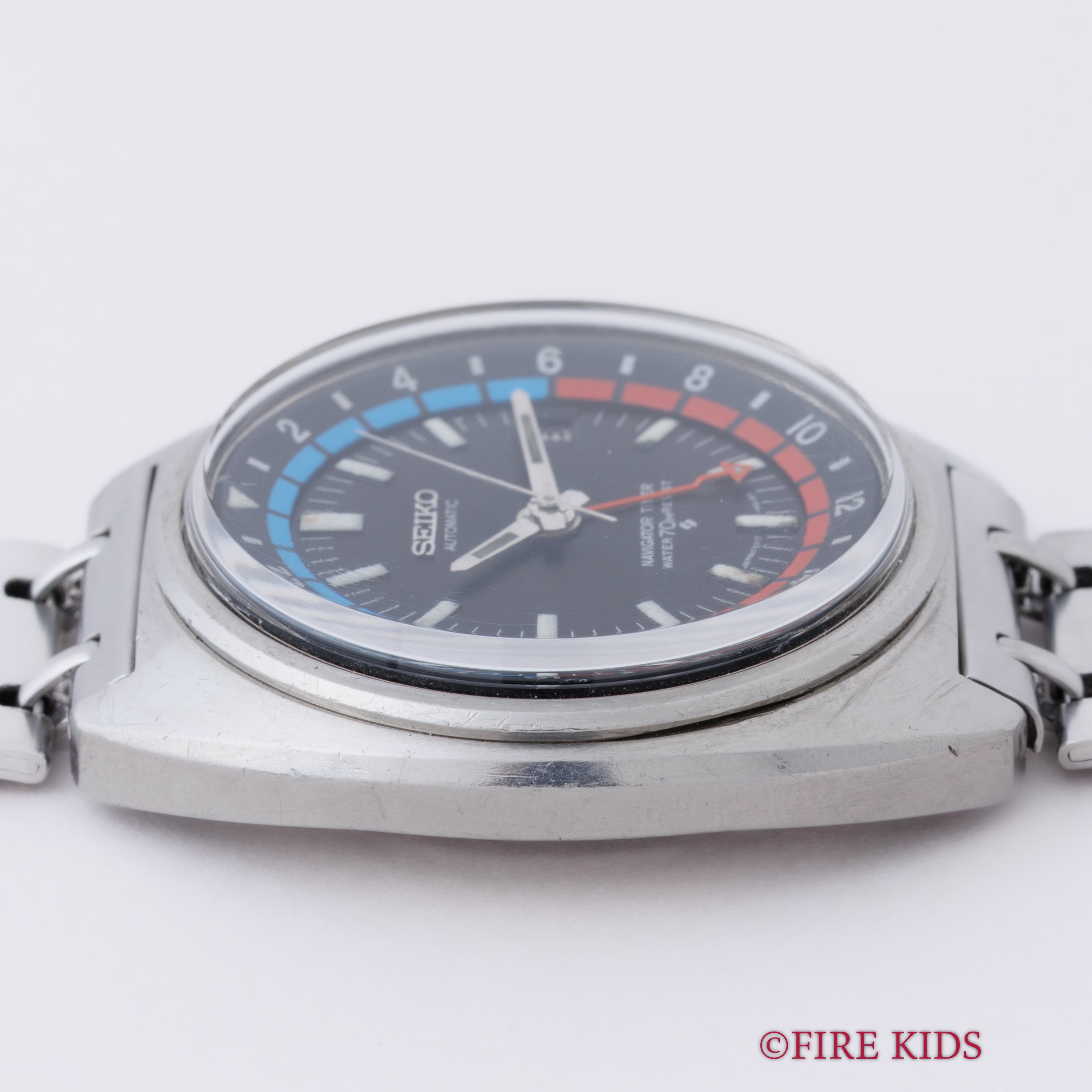 セイコー ナビゲータータイマー 1972年製  自動巻 Ref.6117-6410 純正ブレス