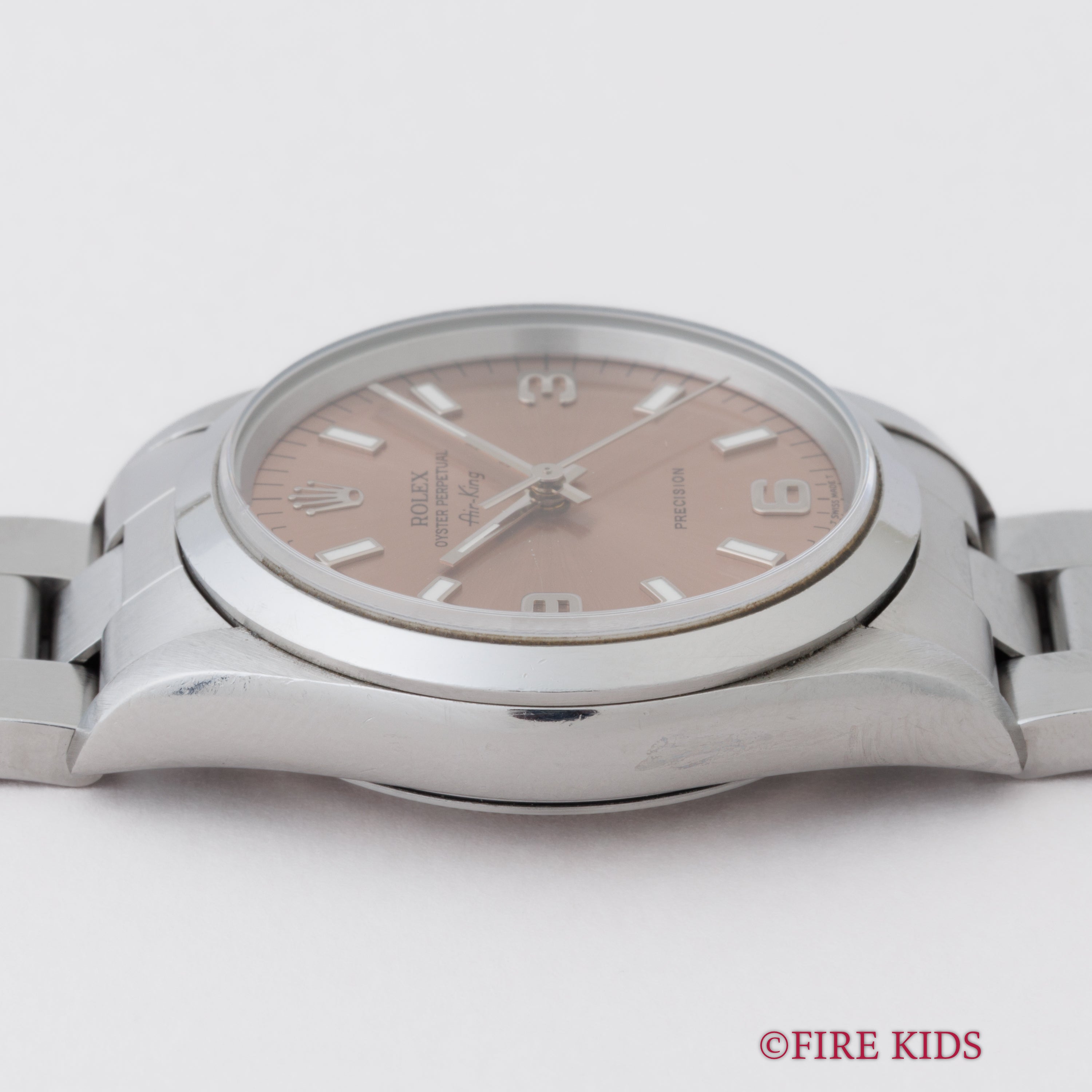 ロレックス エアキング 1997年製 Ref.14000 ピンク エクスプローラーダイヤル