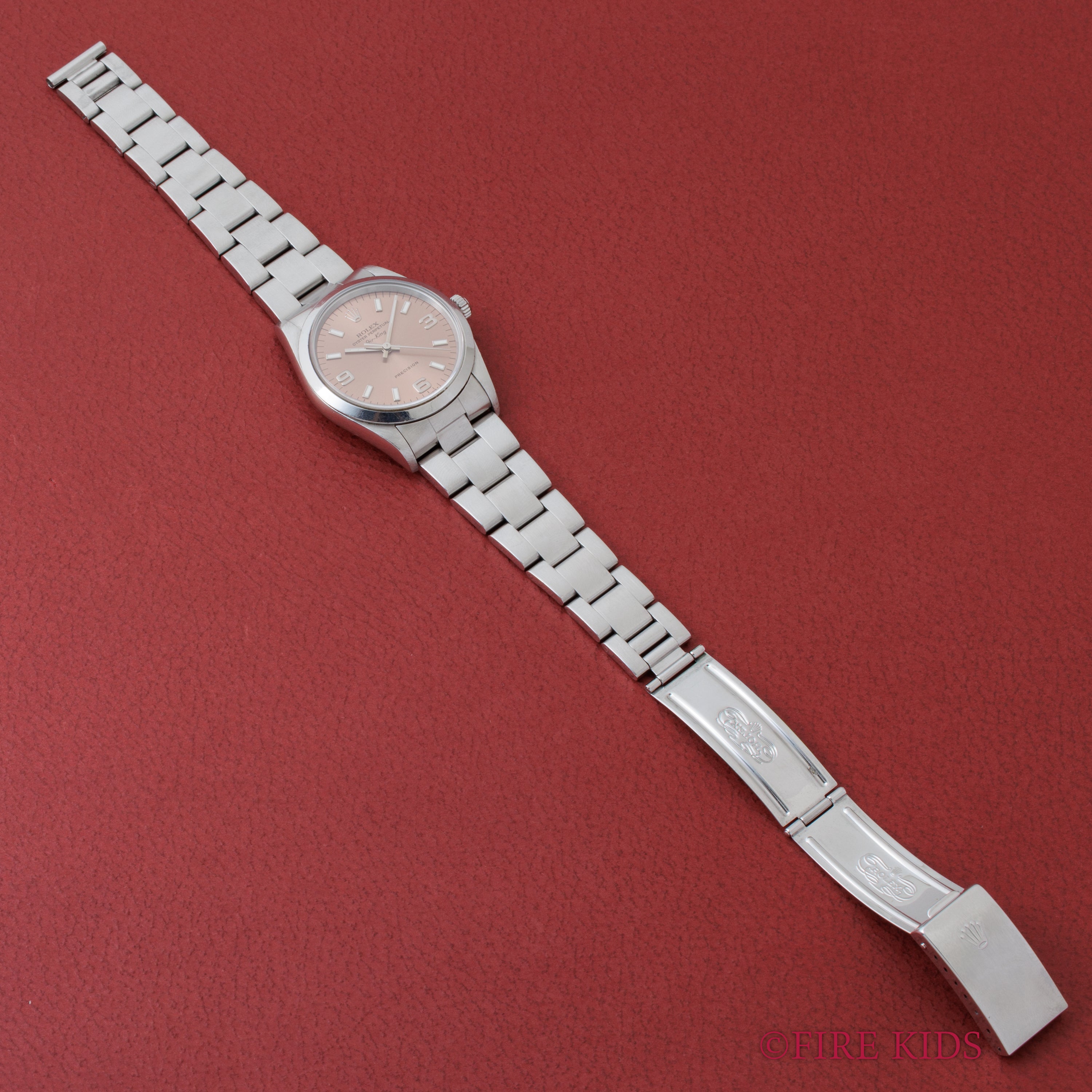 ロレックス エアキング 1997年製 Ref.14000 ピンク エクスプローラーダイヤル