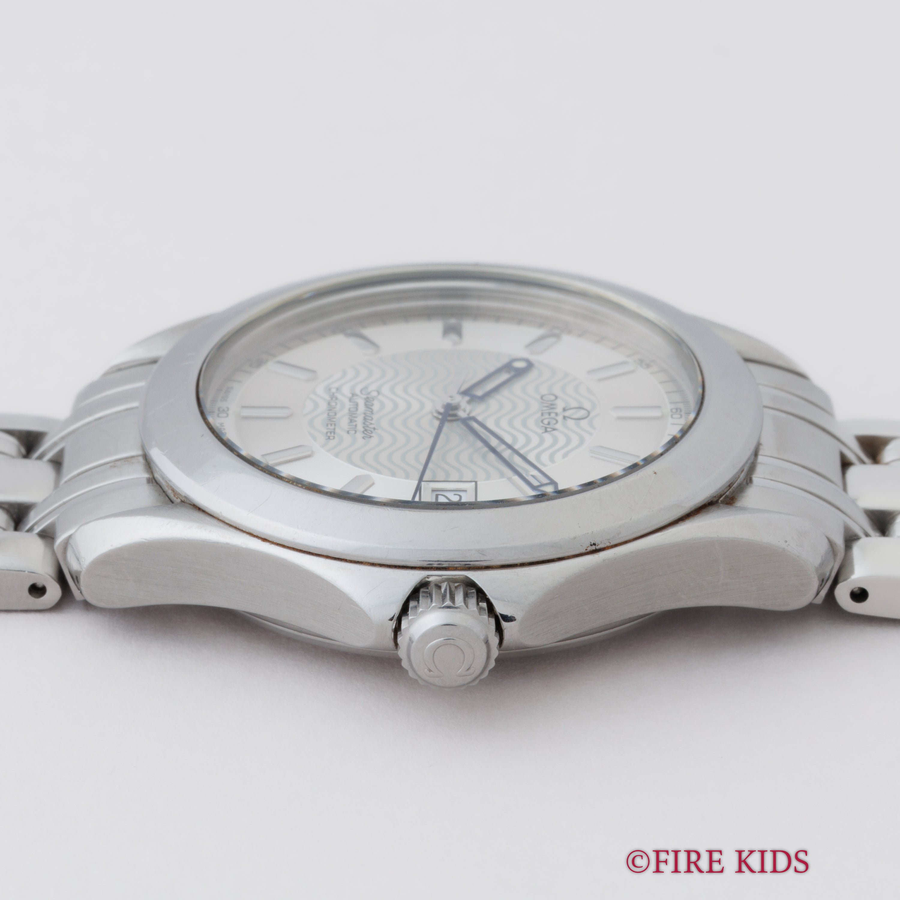 オメガ シーマスター 120 1999年製 Ref.168.1601 クロノメーター シルバーダイヤル