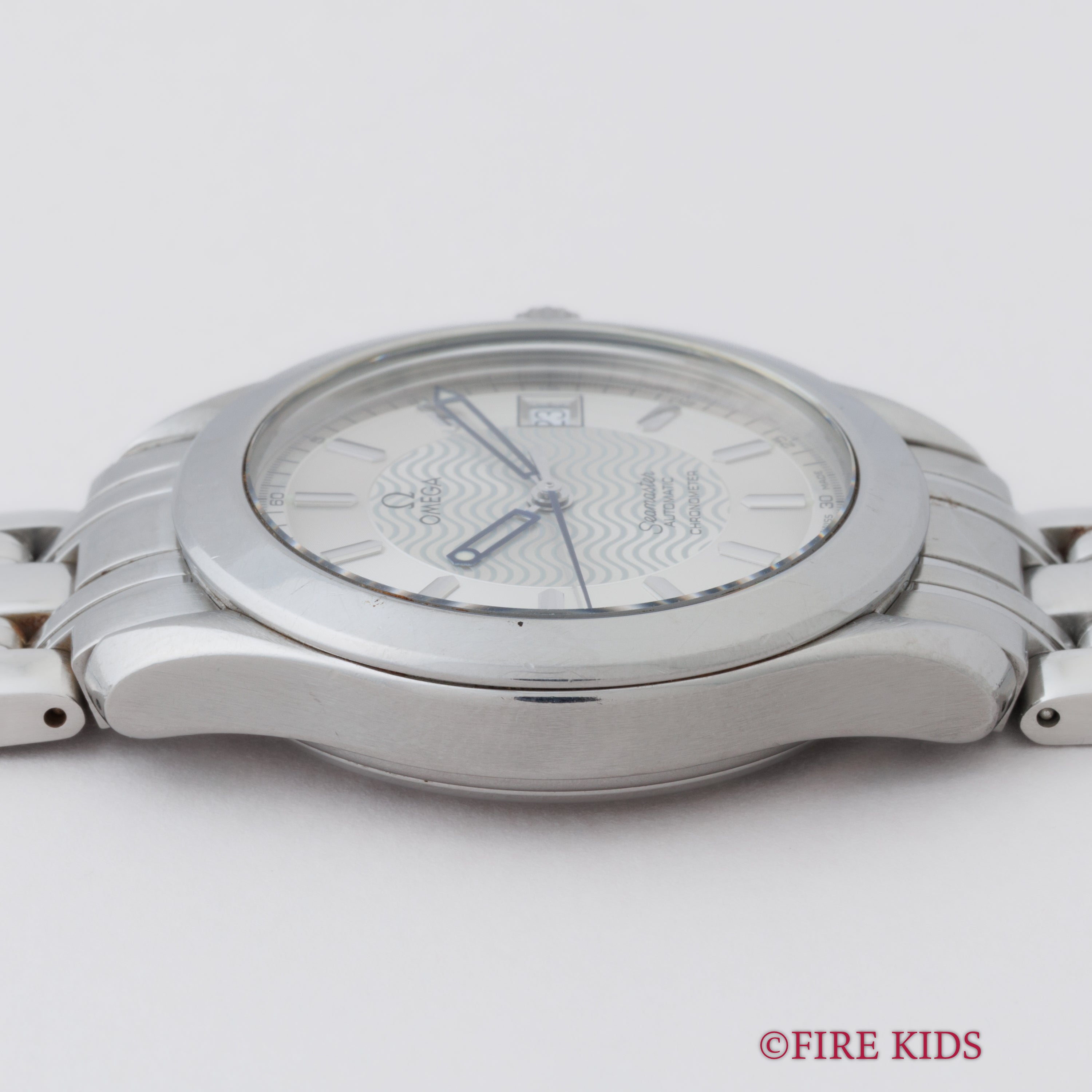 オメガ シーマスター 120 1999年製 Ref.168.1601 クロノメーター シルバーダイヤル