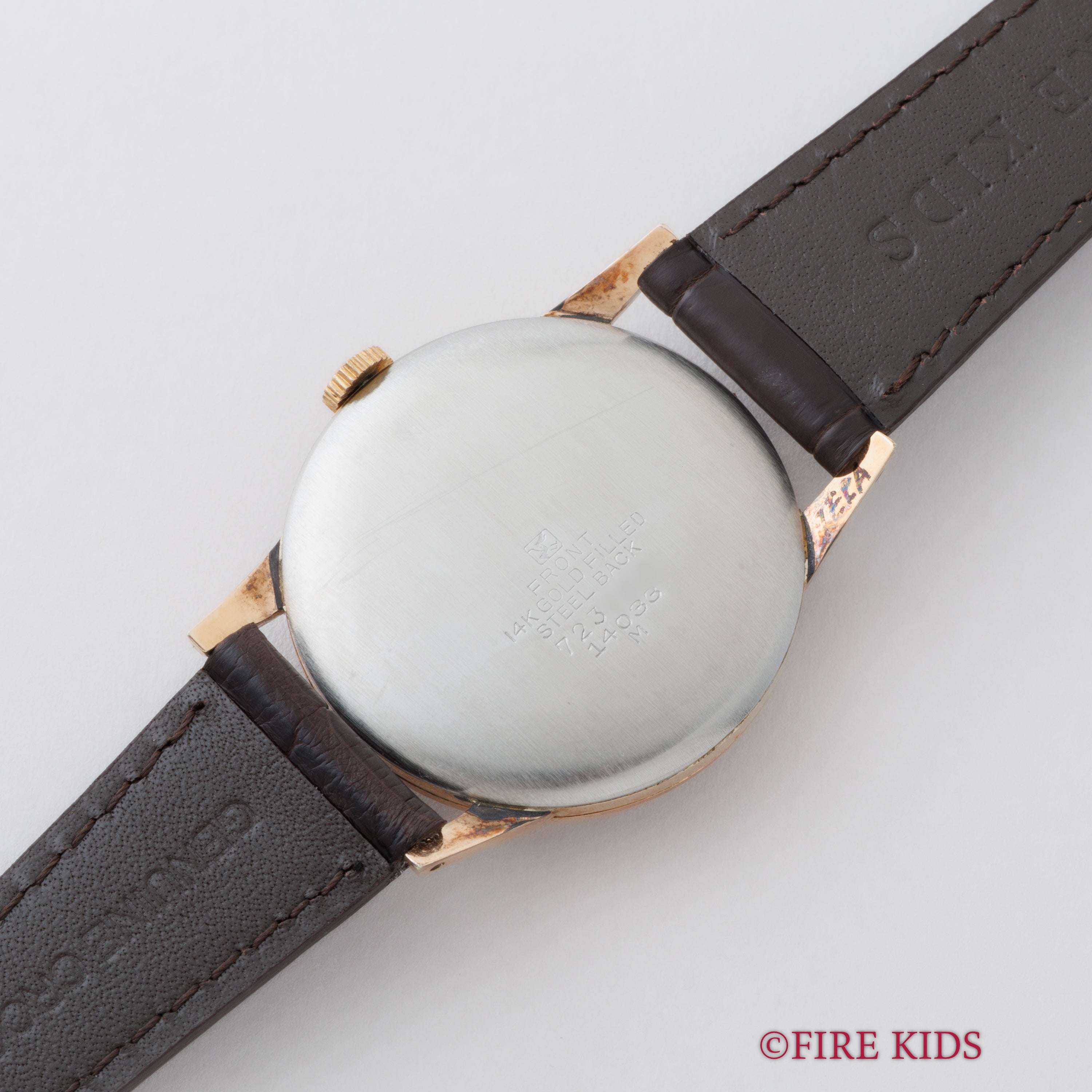 セイコー マーベル 1957年製(昭和32年製) Ref.14033 14金張 レコード文字盤  手巻き