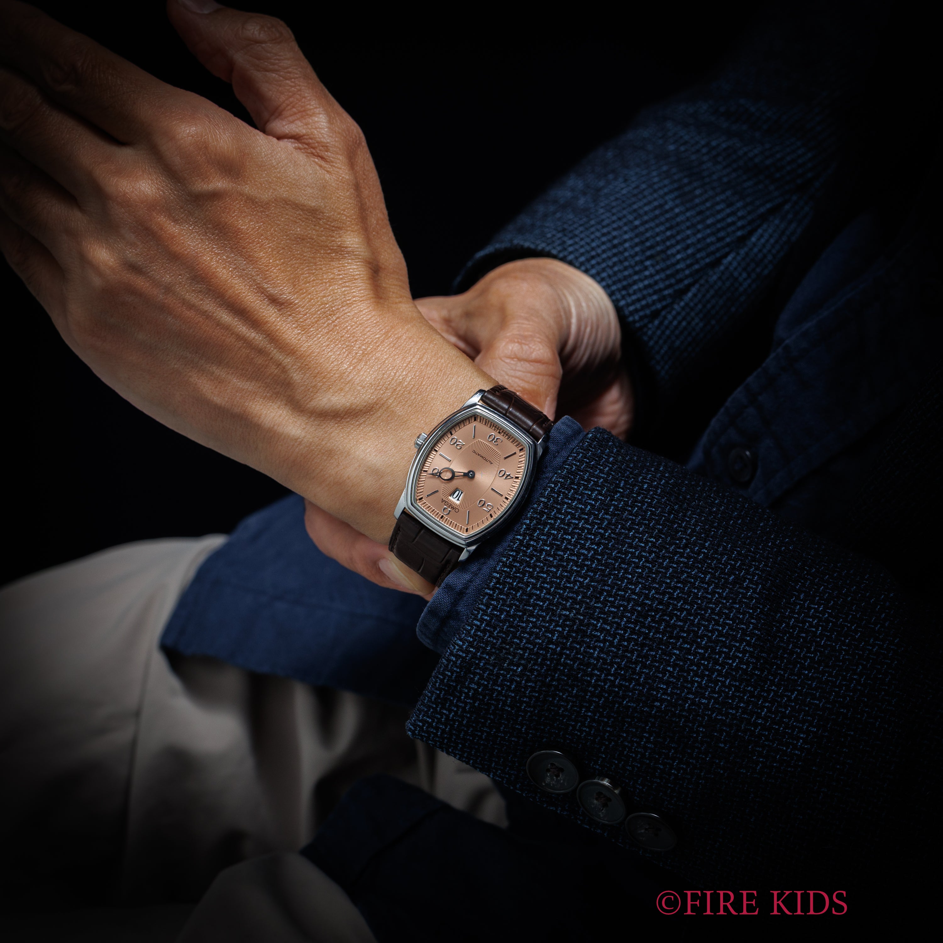 オメガ デ・ヴィル プレステージ ジャンピングアワー Ref.4853.61 自動