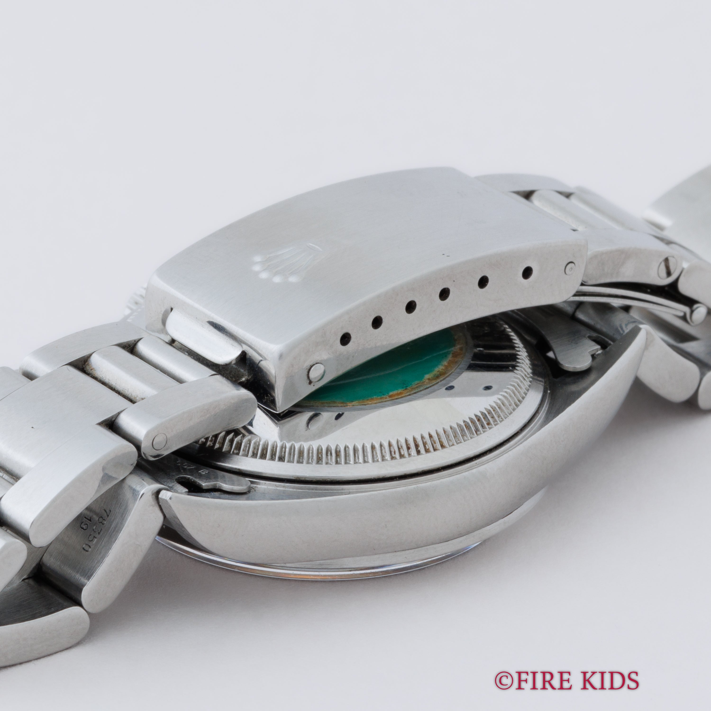 ロレックス エアキング シルバーダイヤル 2000年製（平成12年） Ref.14000M Cal.3130 箱ギャラ