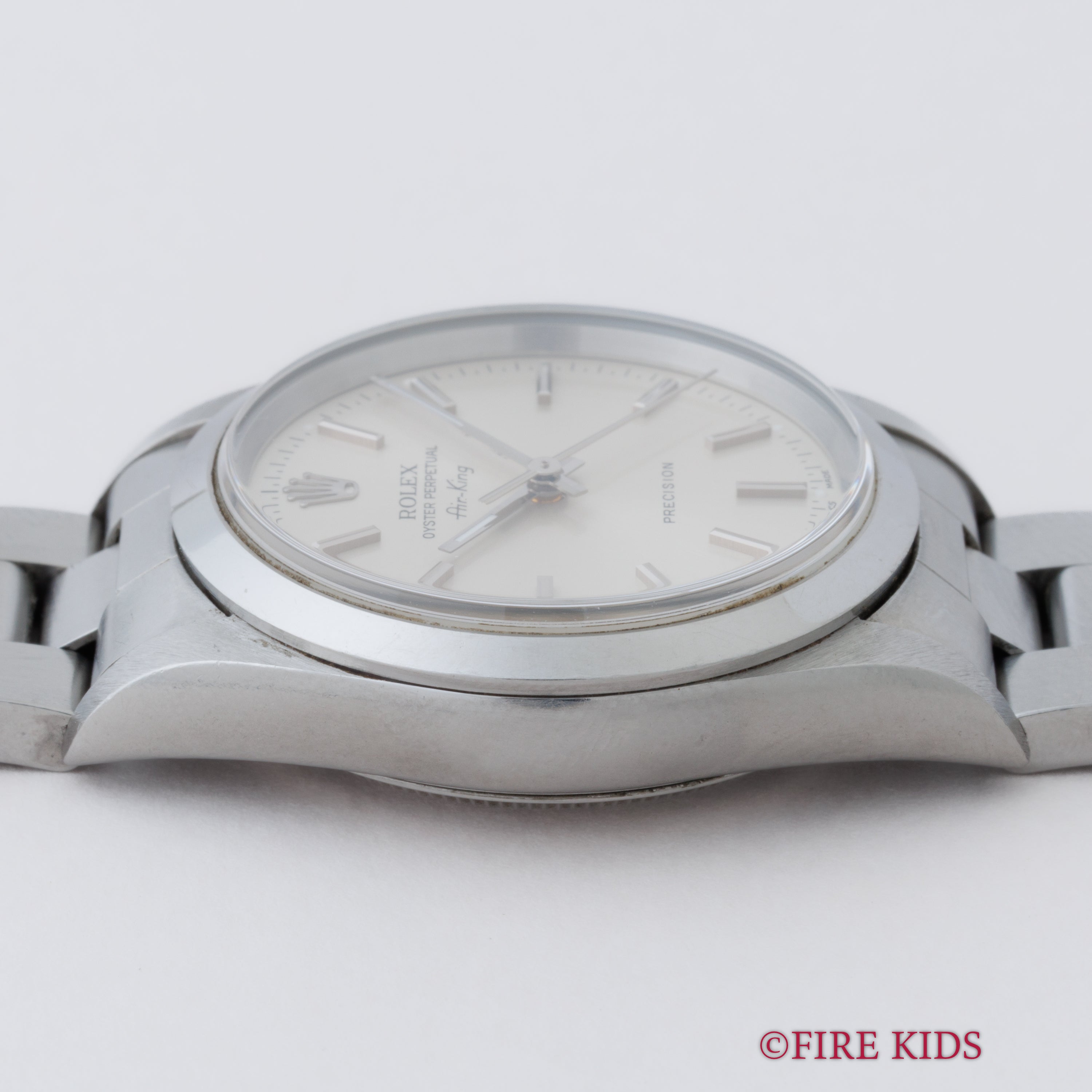 ロレックス エアキング シルバーダイヤル 2000年製（平成12年） Ref.14000M Cal.3130 箱ギャラ