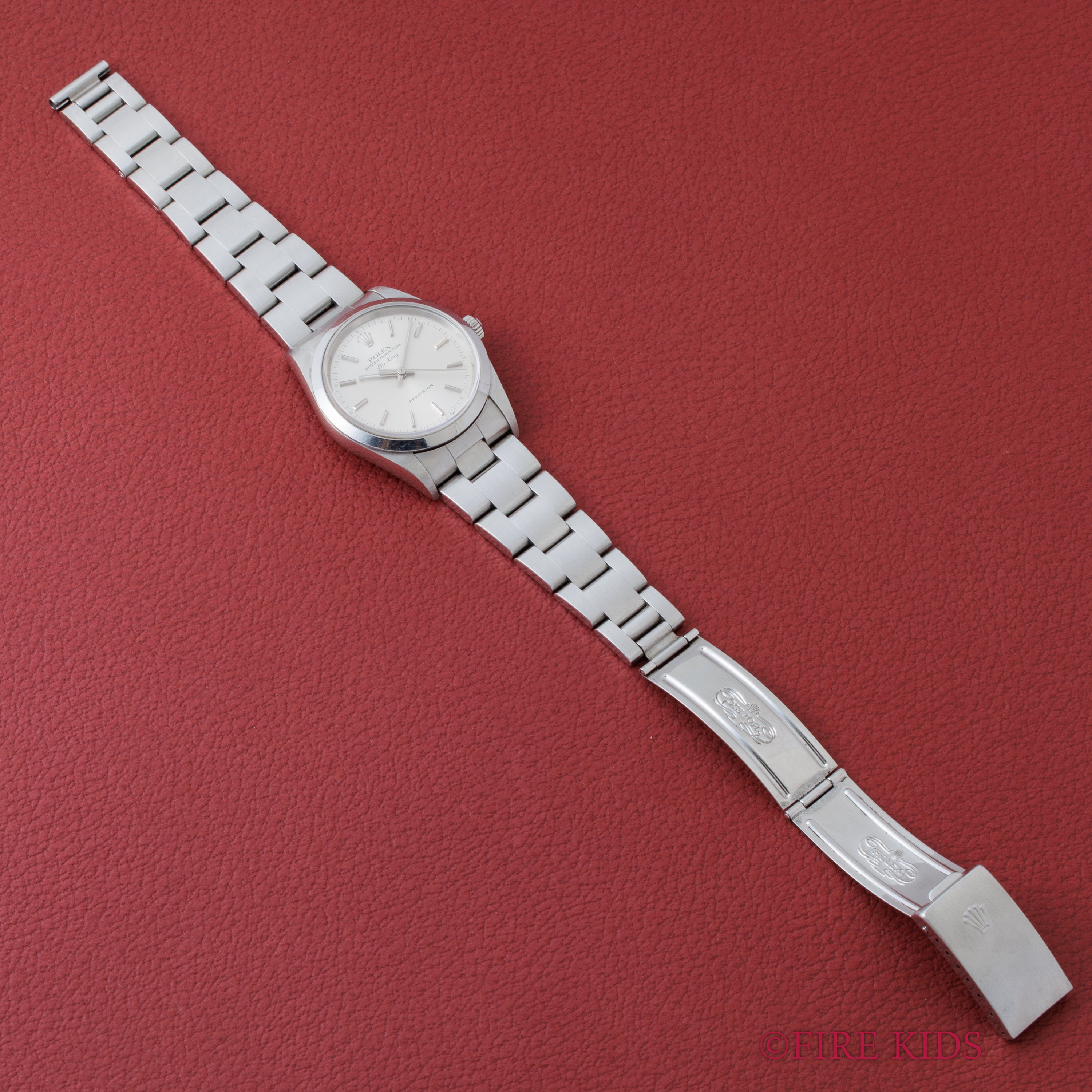 ロレックス エアキング シルバーダイヤル 2000年製（平成12年） Ref.14000M Cal.3130 箱ギャラ