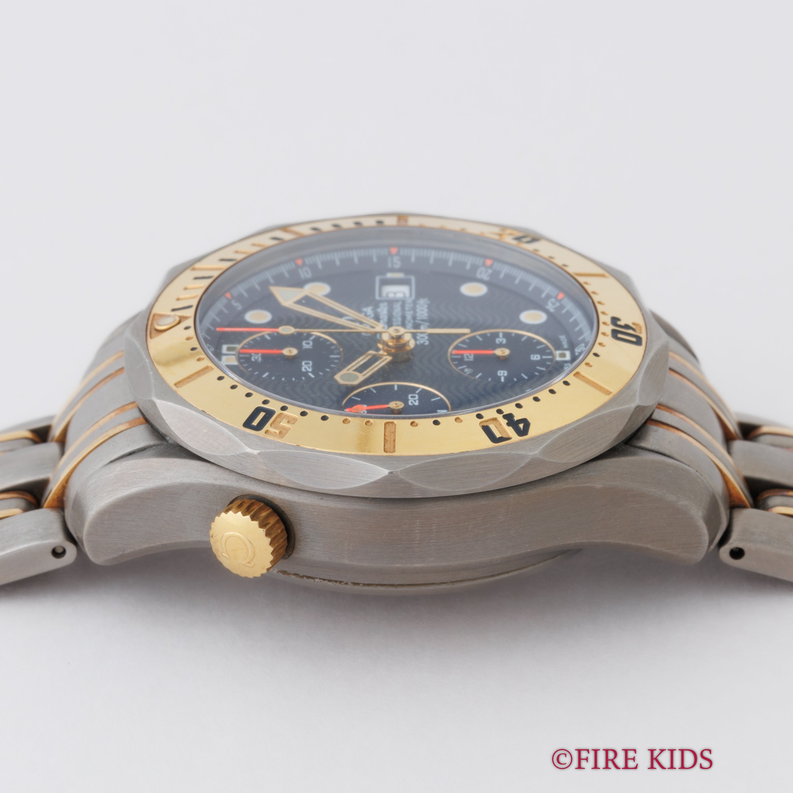 オメガ シーマスター Ref.2297.80.00 1986年製 クロノグラフ チタンコンビ