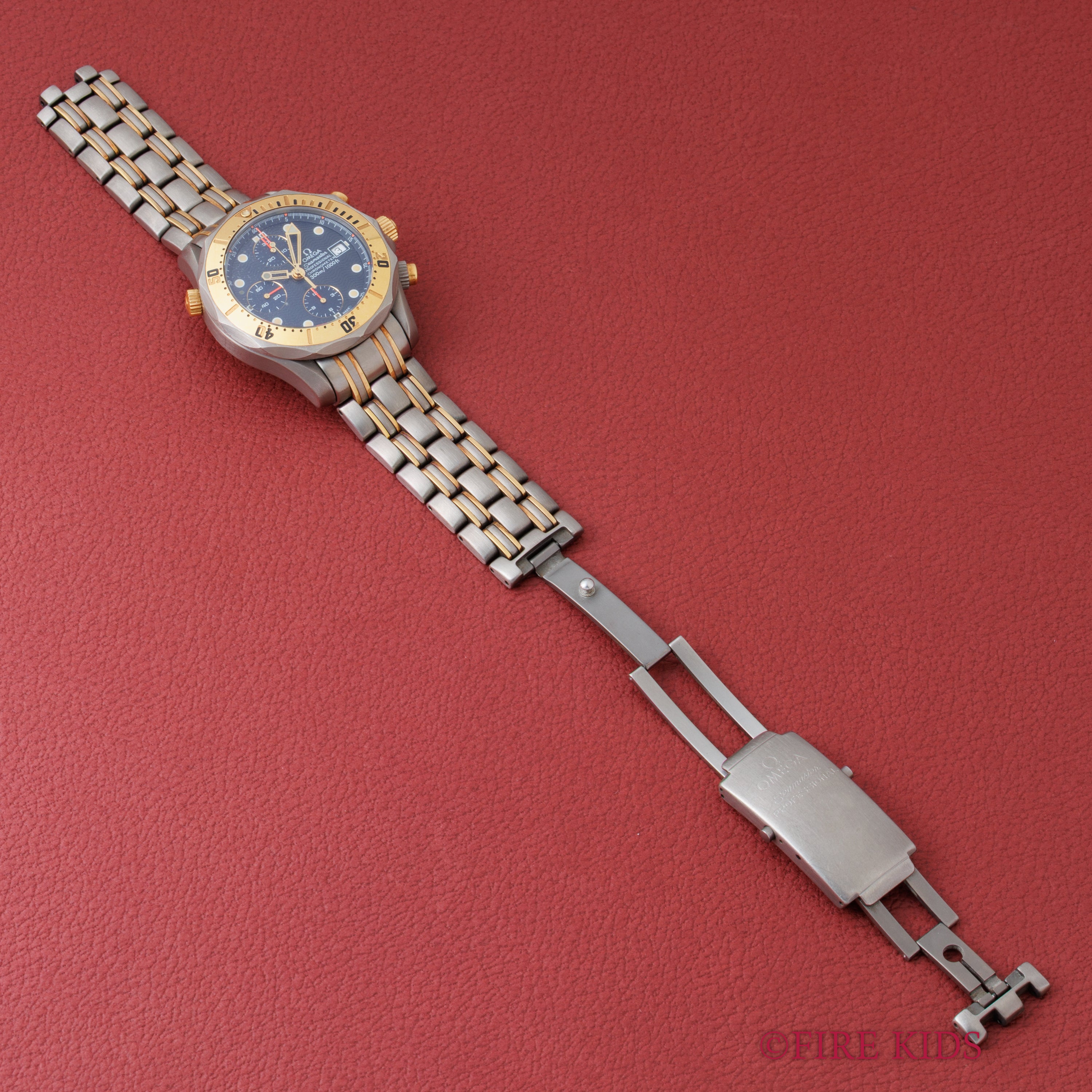 オメガ シーマスター Ref.2297.80.00 1986年製 クロノグラフ チタンコンビ