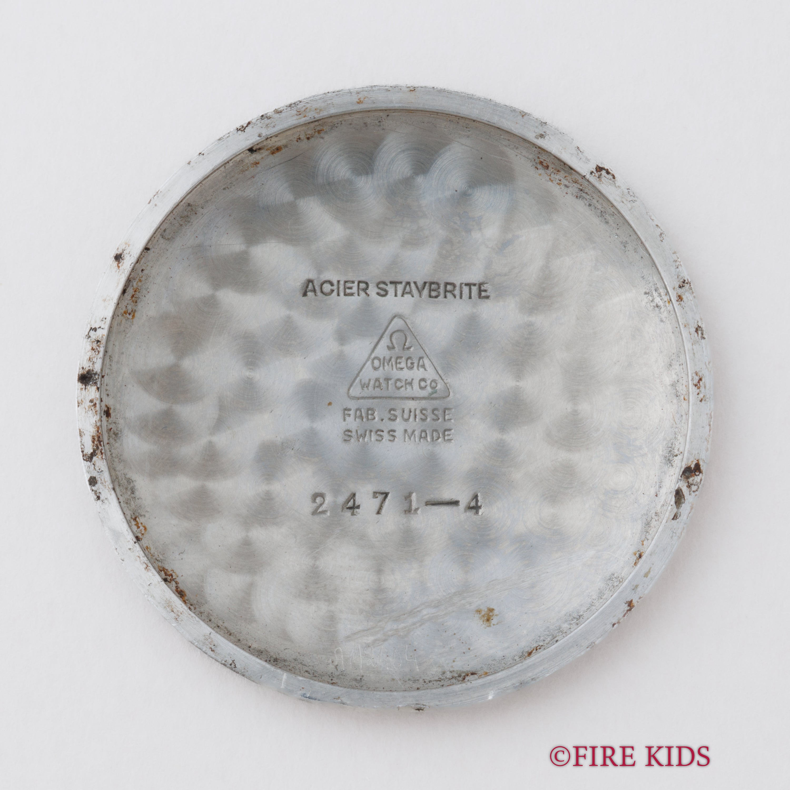 オメガ 18金無垢ピンクゴールド コスミックトリプルカレンダー ムーンフェイズ 1948年製 創立100周年モデル Cal.381