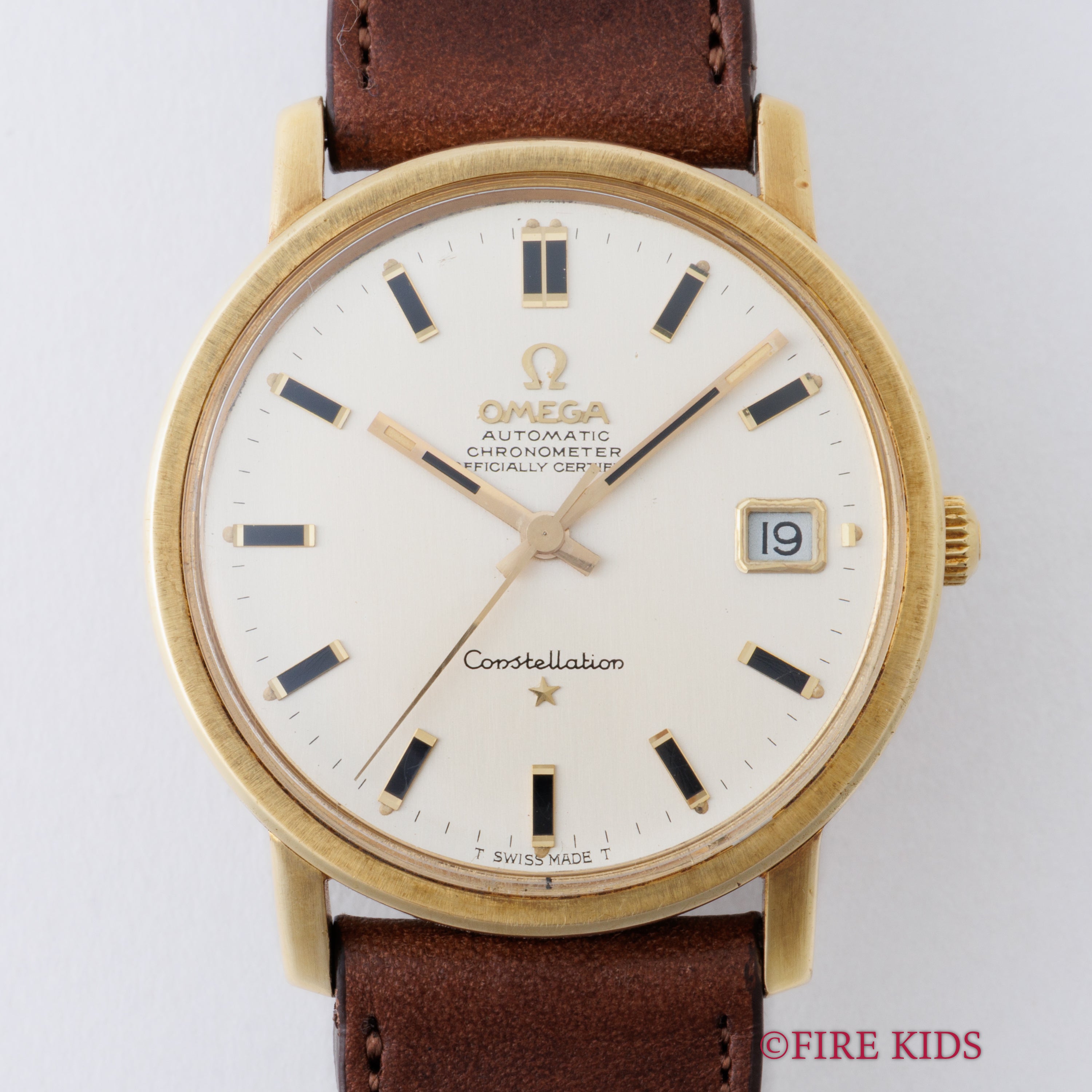 オメガ コンステレーション 18金無垢 1967年製 自動巻き Ref.168018 Cal.564