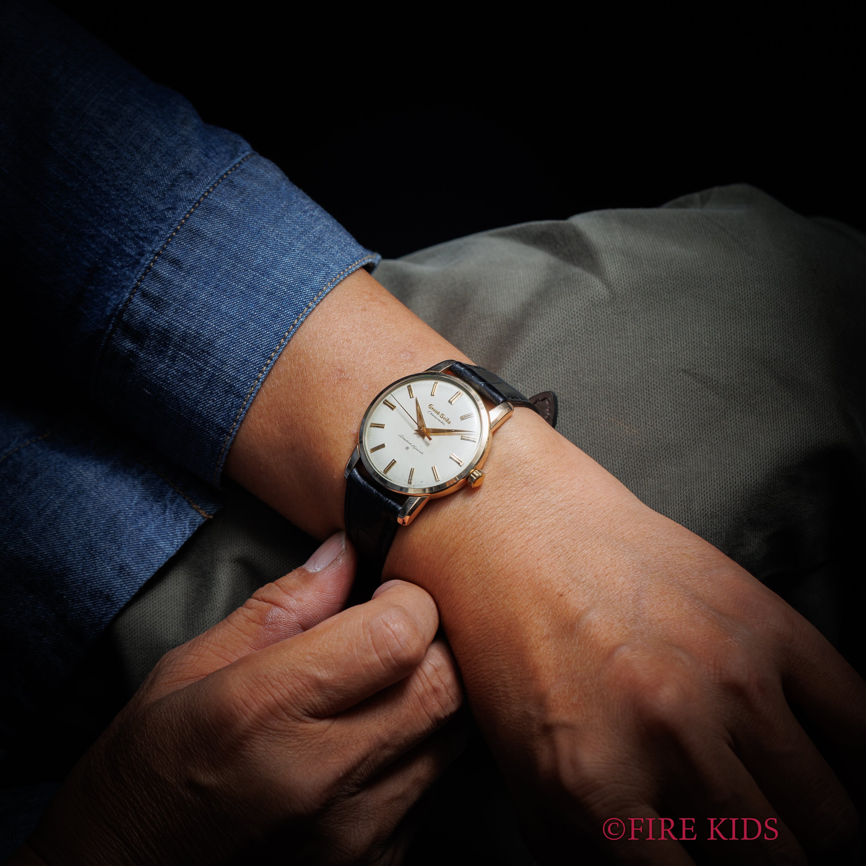 グランドセイコー ファーストモデル 1963年製 Ref.J14070 GS アップライトダイヤル