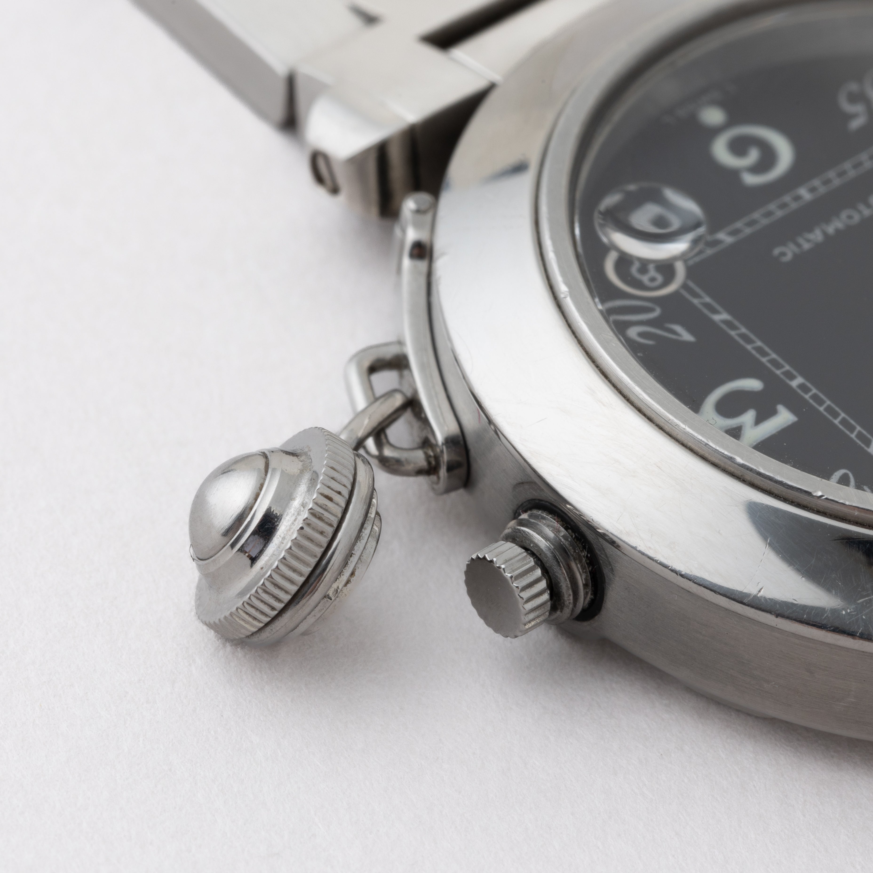 CARTIER パシャC 機械式腕時計 稼働品 楽天市場】【ウォッチ】【新品仕上げ済】Cartier カルティエ