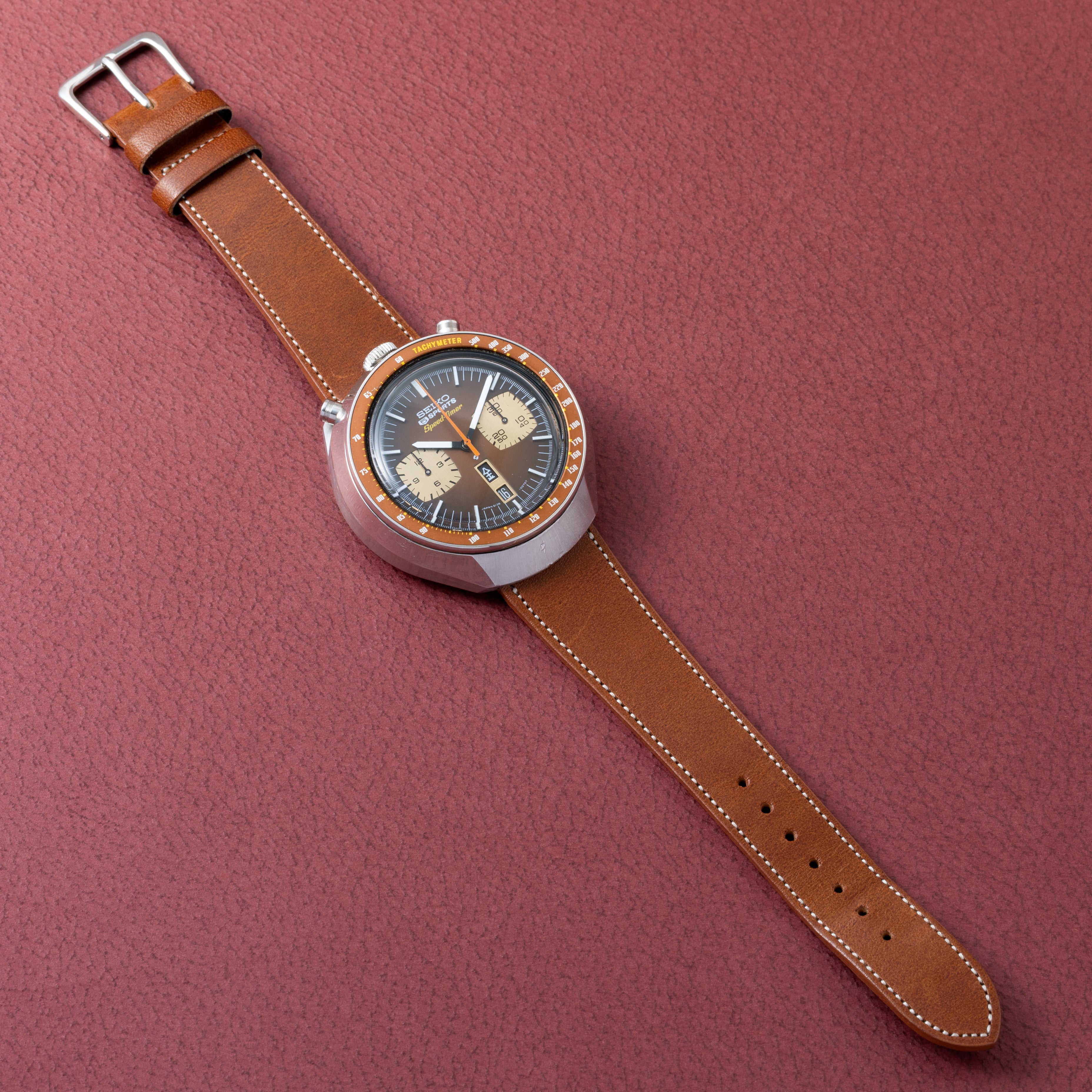 セイコー 5スポーツ スピードタイマー 茶馬 1972年製 Ref.6138-0011