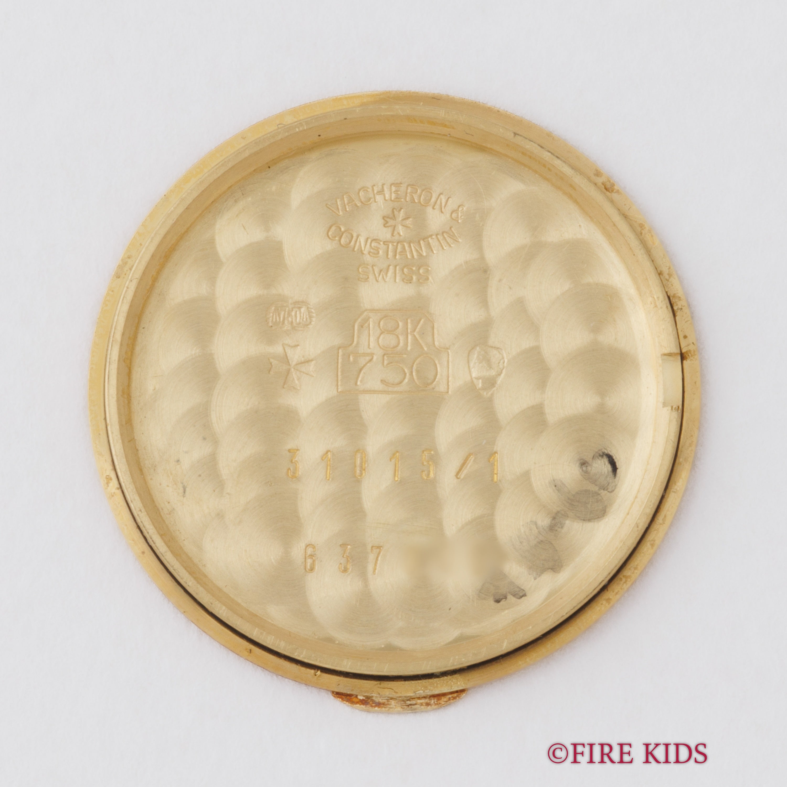 ヴァシュロンコンスタンタン 18金無垢エッセンシャル 1990年代製 Ref.31015/1 エクストラフラット 手巻 純正金無垢尾錠