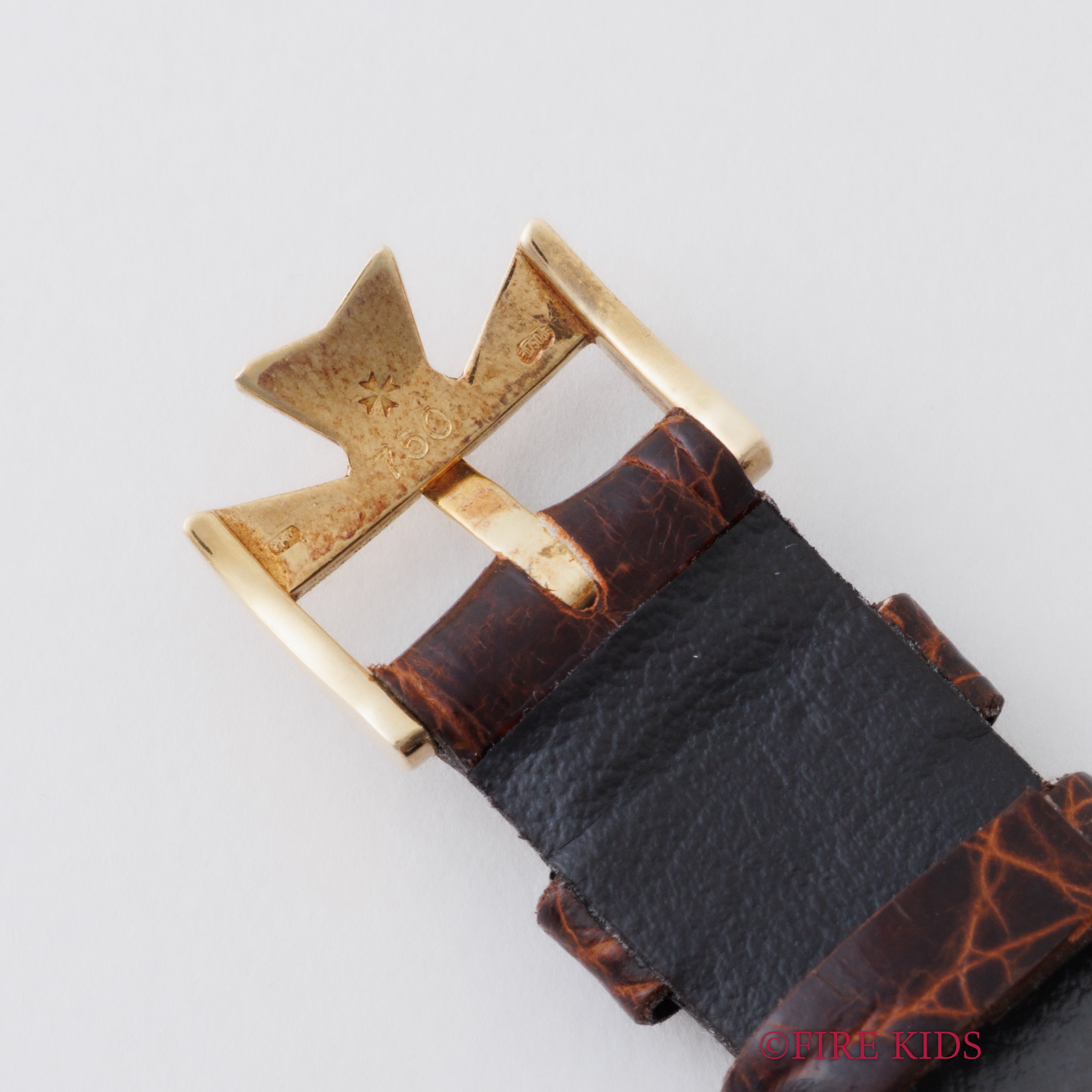 ヴァシュロンコンスタンタン 18金無垢エッセンシャル 1990年代製 Ref.31015/1 エクストラフラット 手巻 純正金無垢尾錠