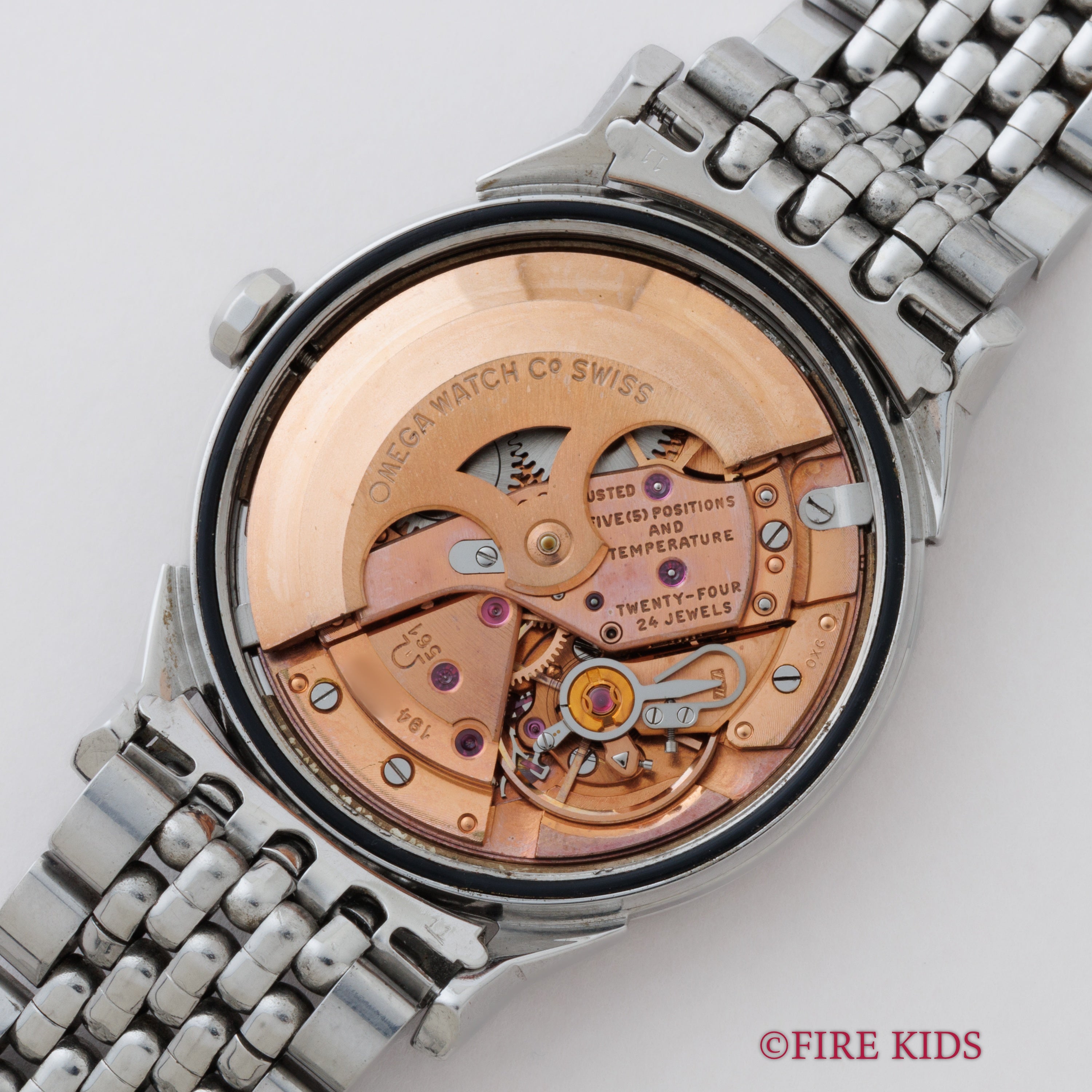 オメガ コンステレーション12角 パイパンダイヤル 1962年製 Cal.561 自動巻 純正ライスブレス