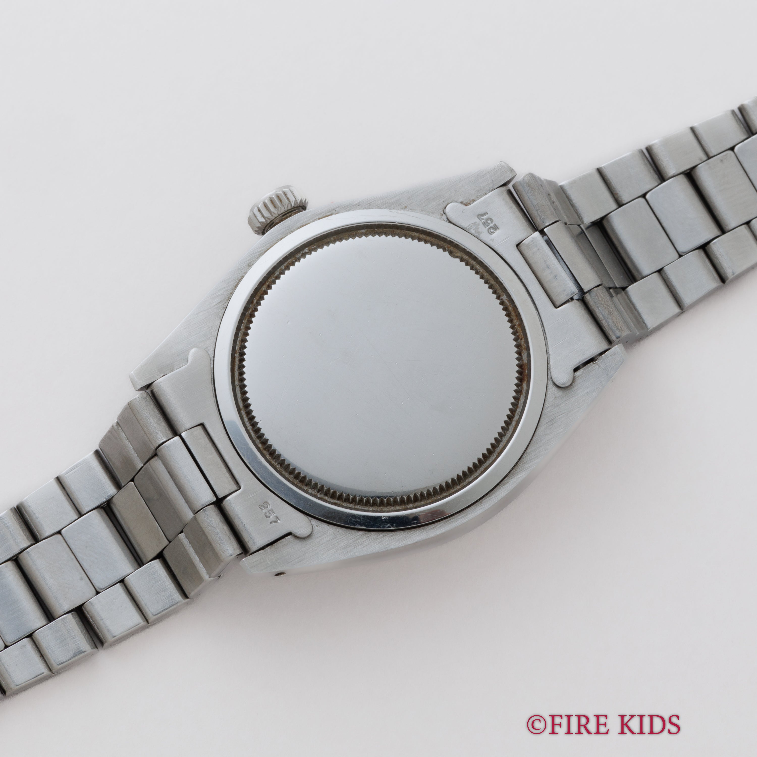 ロレックス オイスター 夜光なし ノンデイト 1970年製 Ref.6426 シルバーダイヤル 手巻 純正巻きブレス ドーム型風防