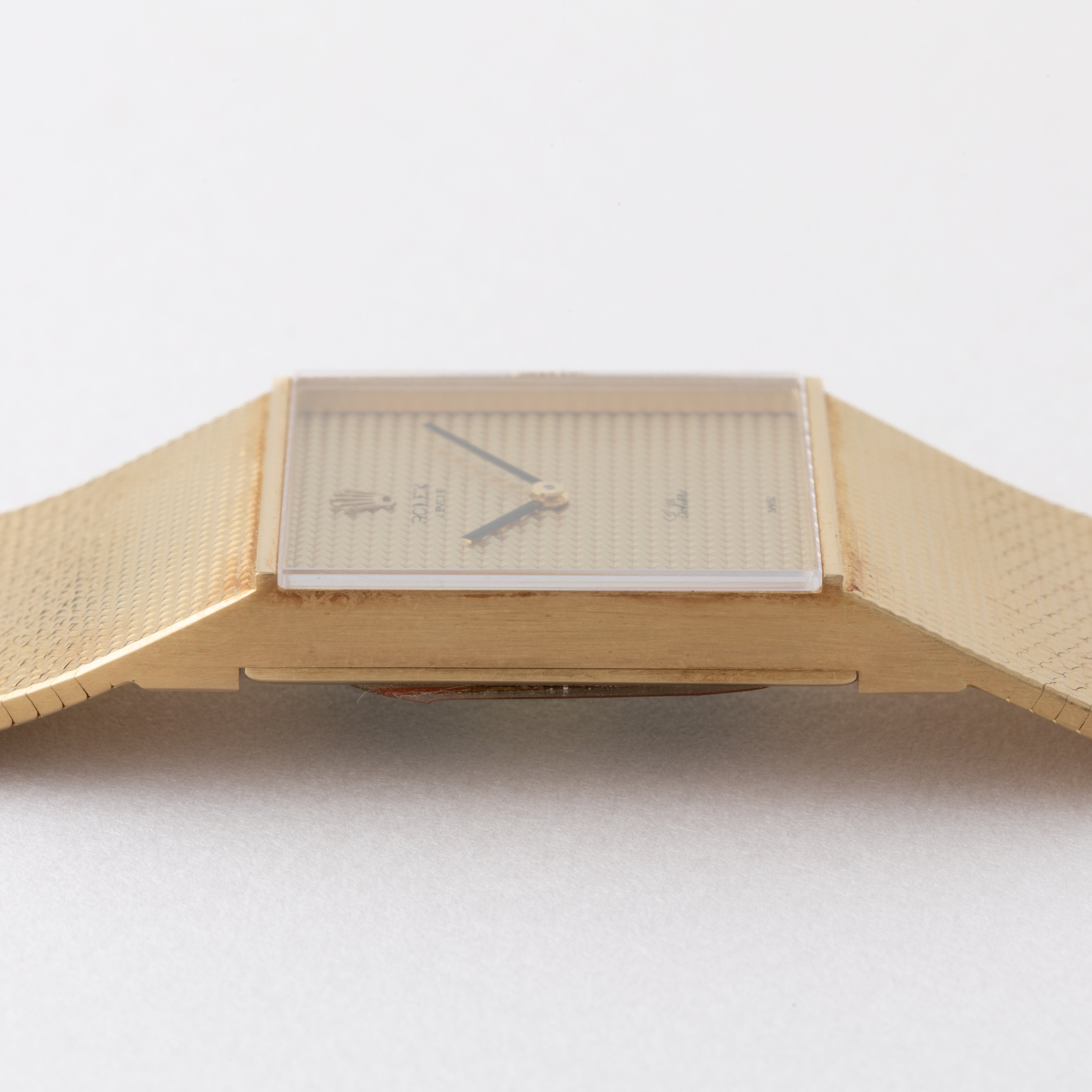 ロレックス チェリーニ ピラミッド 18金無垢 1981年製 スクエアケース Ref.4312 ギャラ、タグ付き