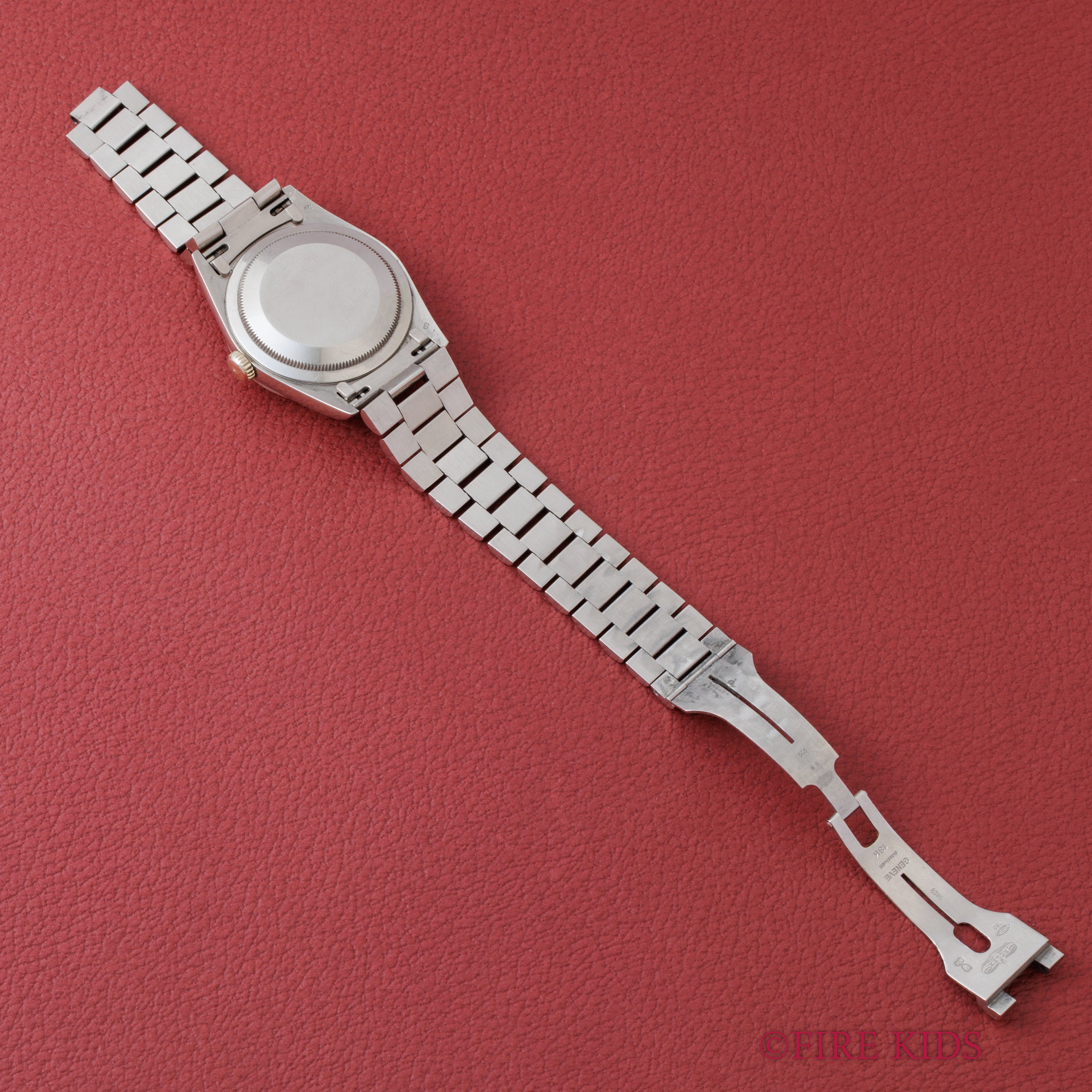 ロレックス デイデイト 1989~90年製 Ref.18239G 18金無垢ホワイトゴールド パティーナダイヤル 10Pダイヤ 純正ブレス