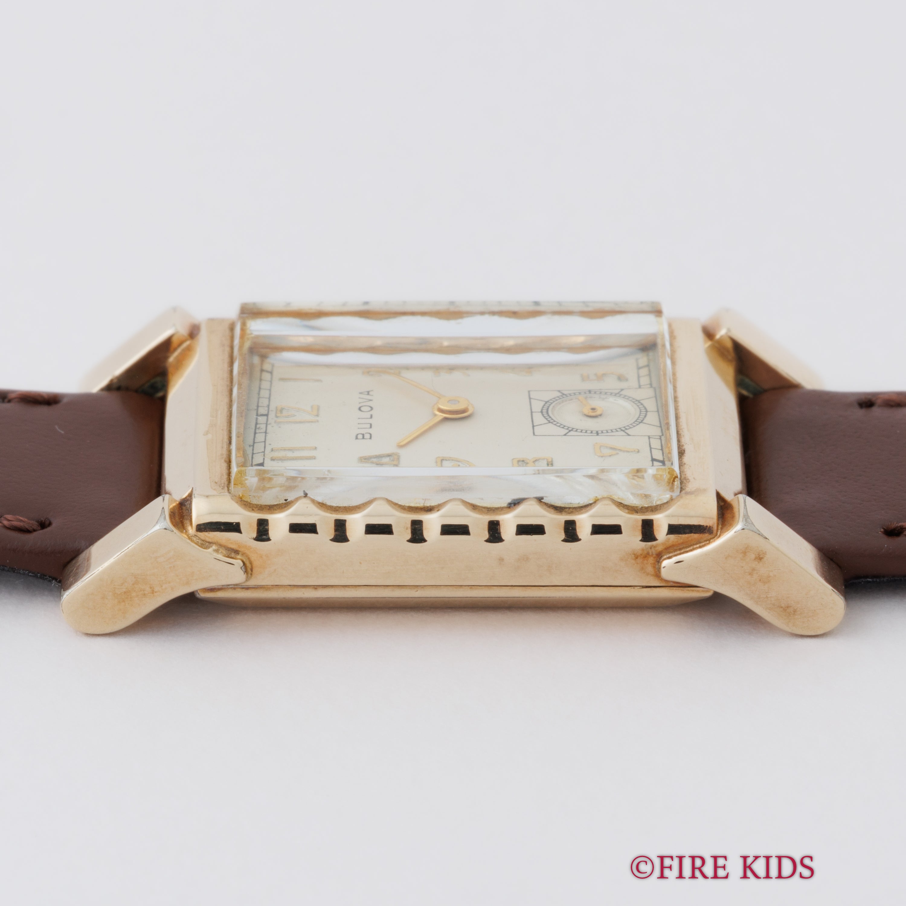 ブローバ レクタンギュラー 1940年代製 10KGF 手巻き