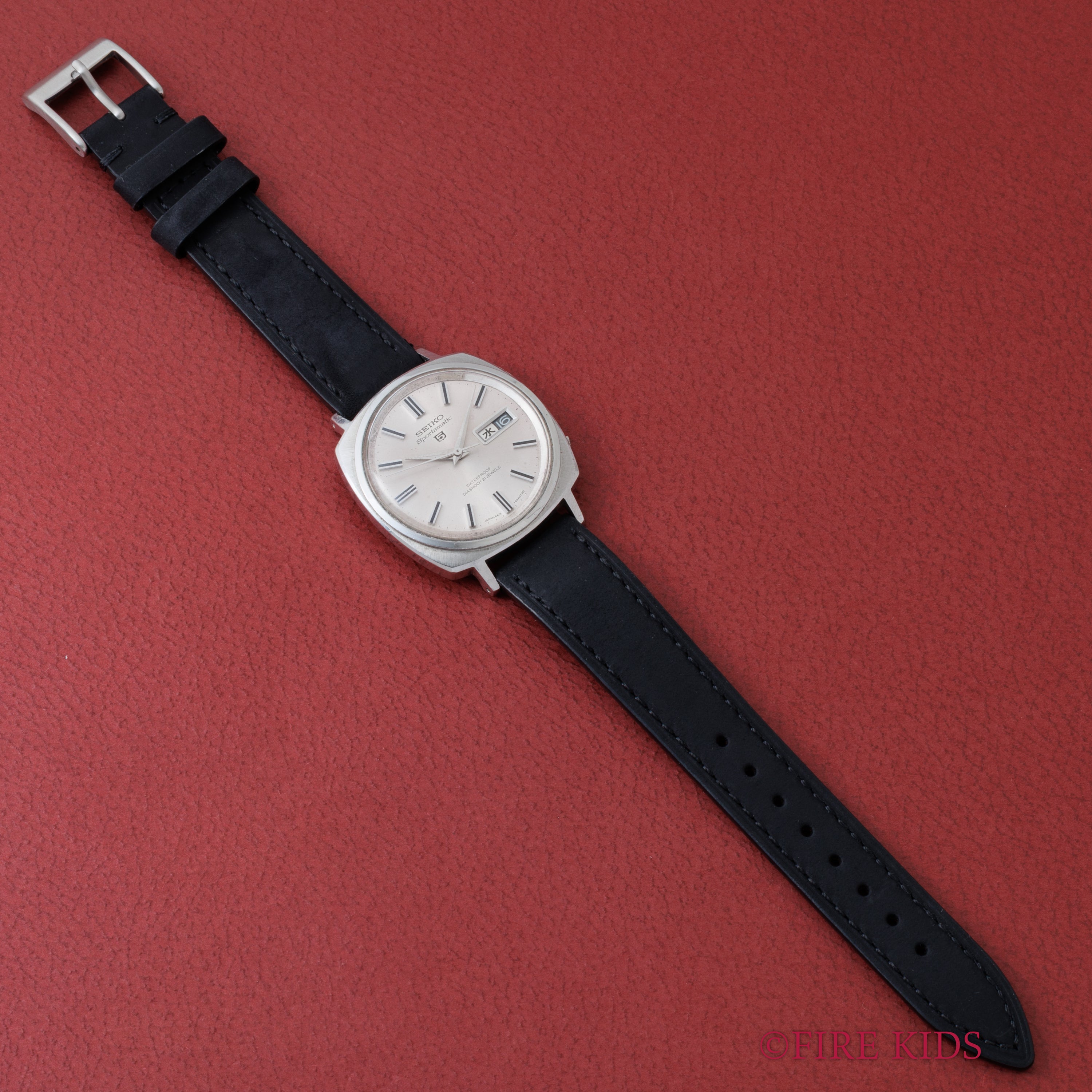 セイコー 5スポーツマチック クッション型ケースRef.6619-8190 イルカマーク 自動巻 Cal.410