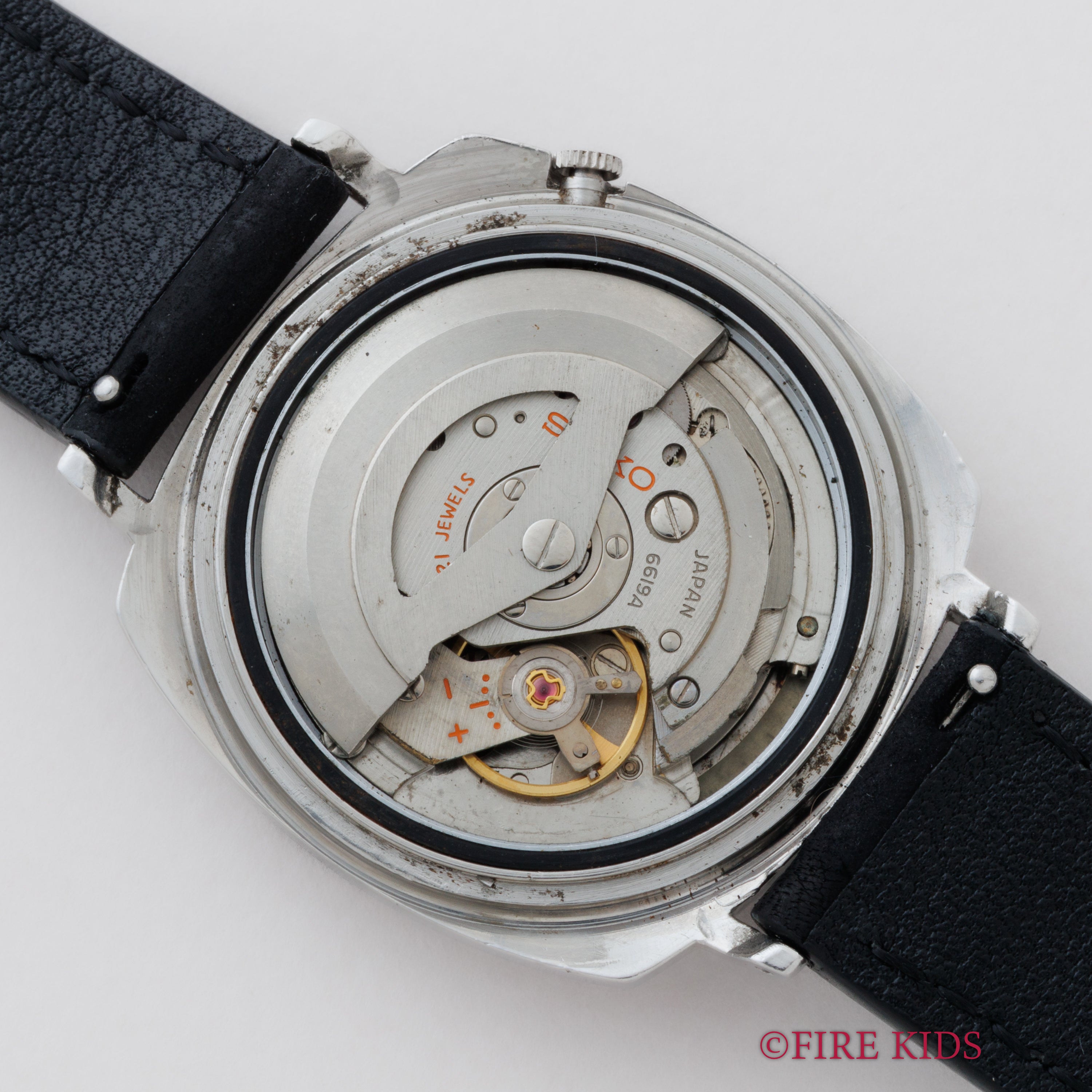 セイコー 5スポーツマチック クッション型ケースRef.6619-8190 イルカマーク 自動巻 Cal.410