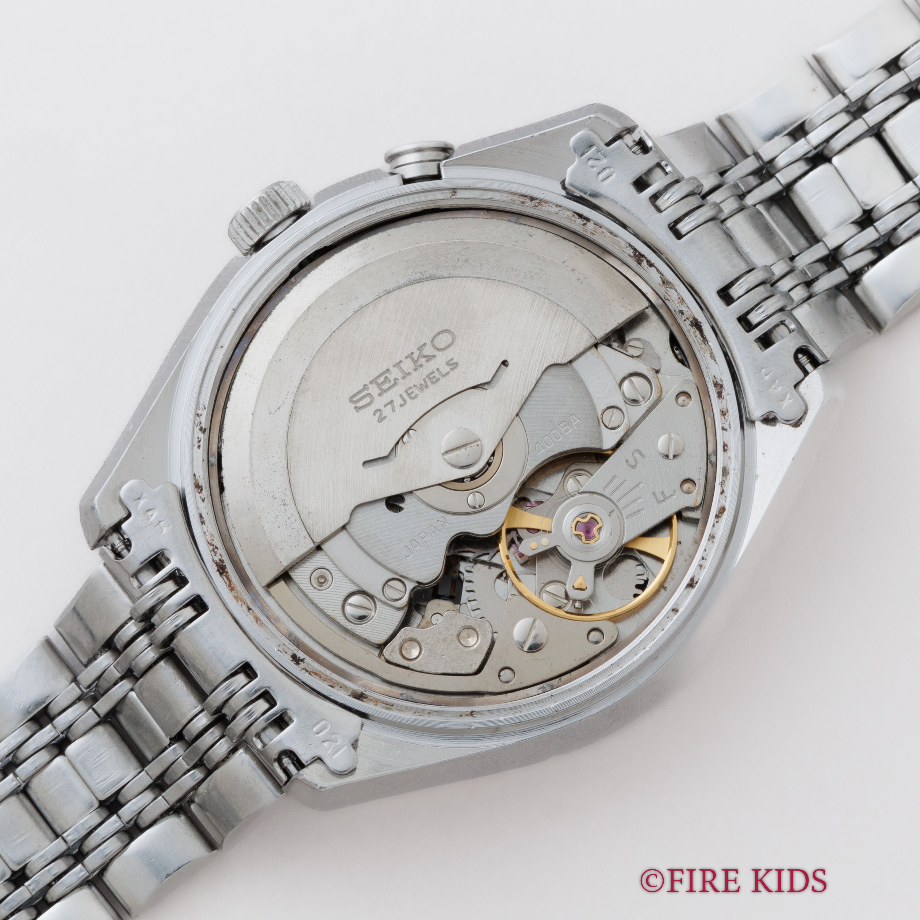 セイコー 1975年製 ベルマチック グレーダイヤル Ref.4006-7012 自動巻 純正ブレス