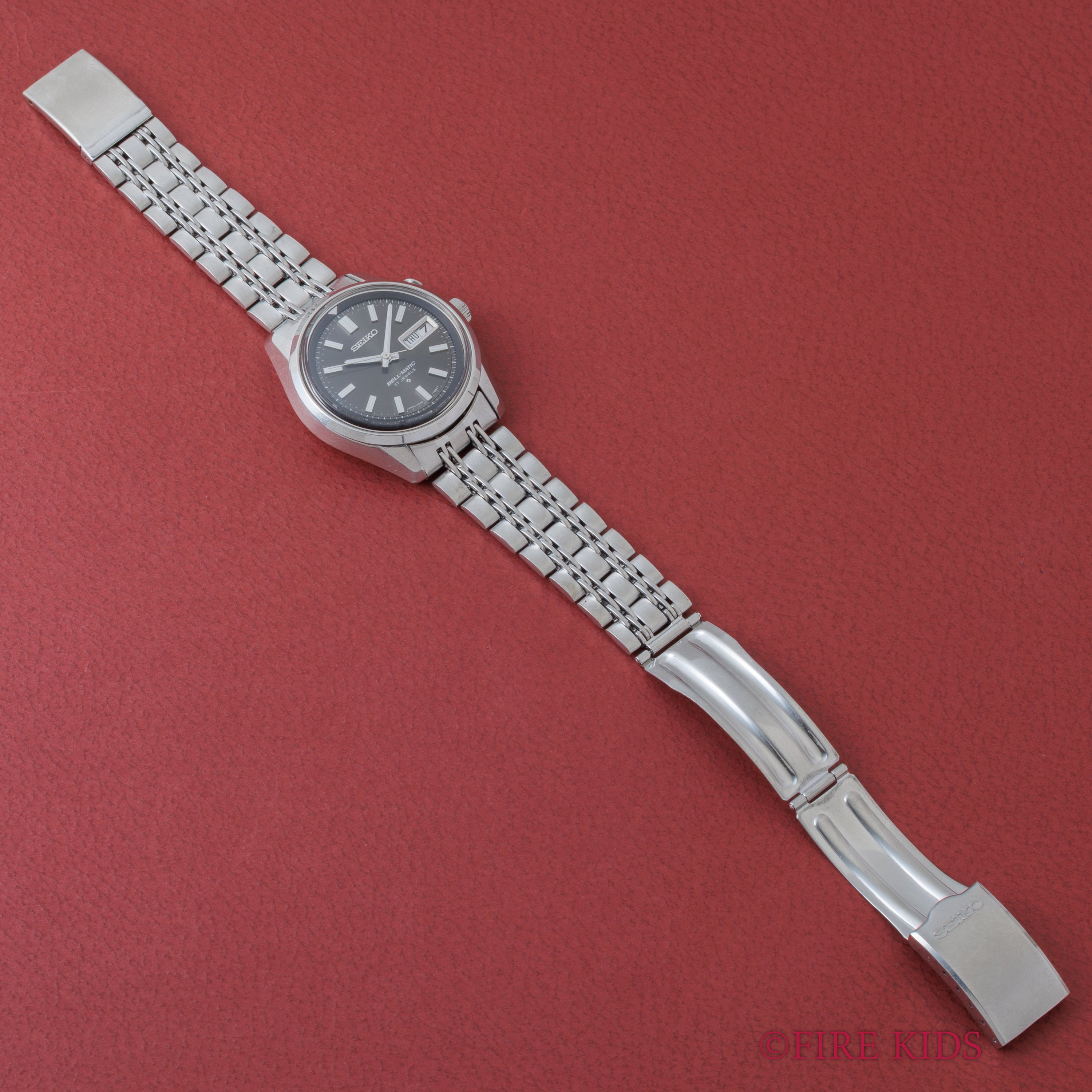 セイコー 1975年製 ベルマチック グレーダイヤル Ref.4006-7012 自動巻 純正ブレス