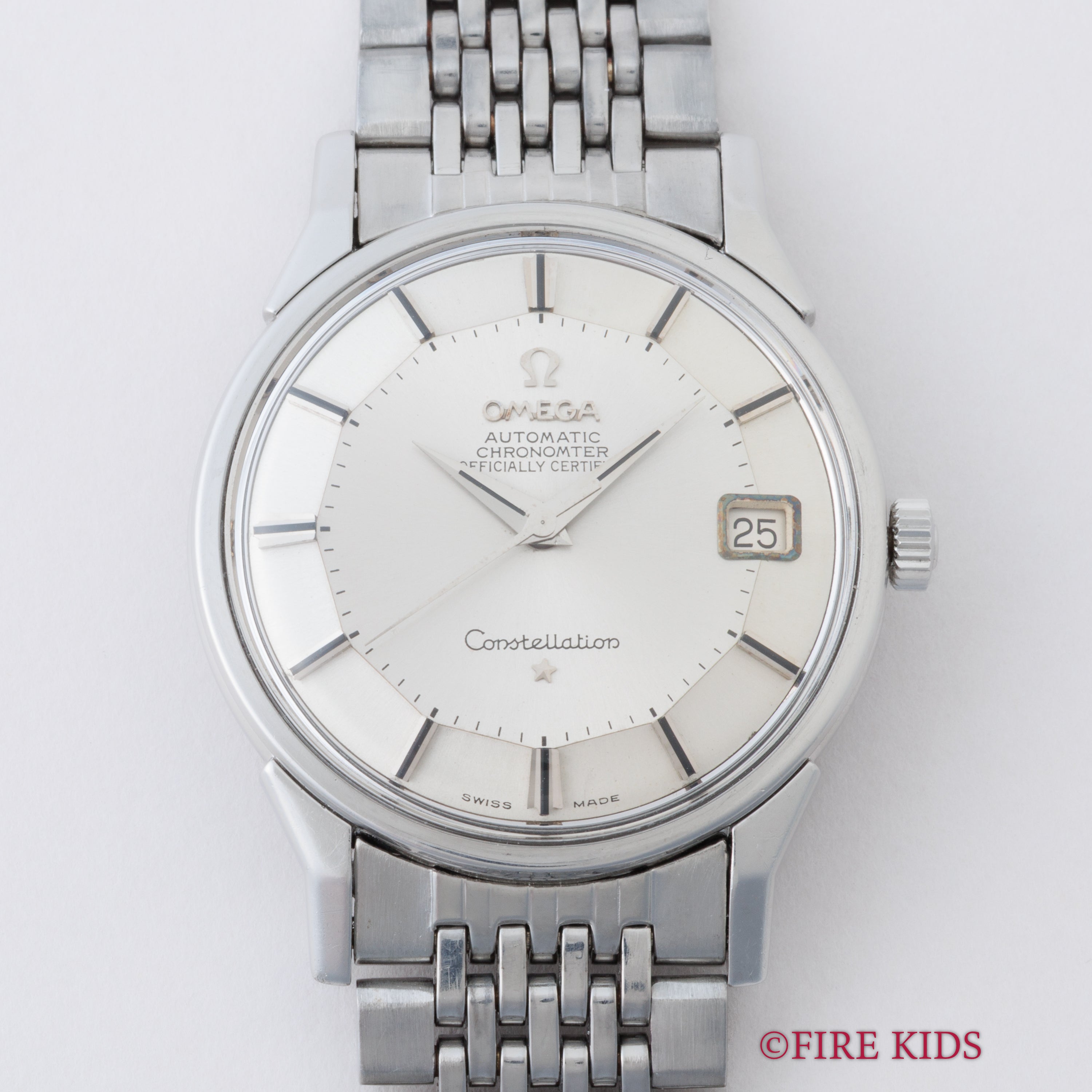 OMEGA　コンスオメガ コンステレーション 12角 1962年製 Ref.14902 62 SC パイパンダイヤル 純正ブレステ　12角