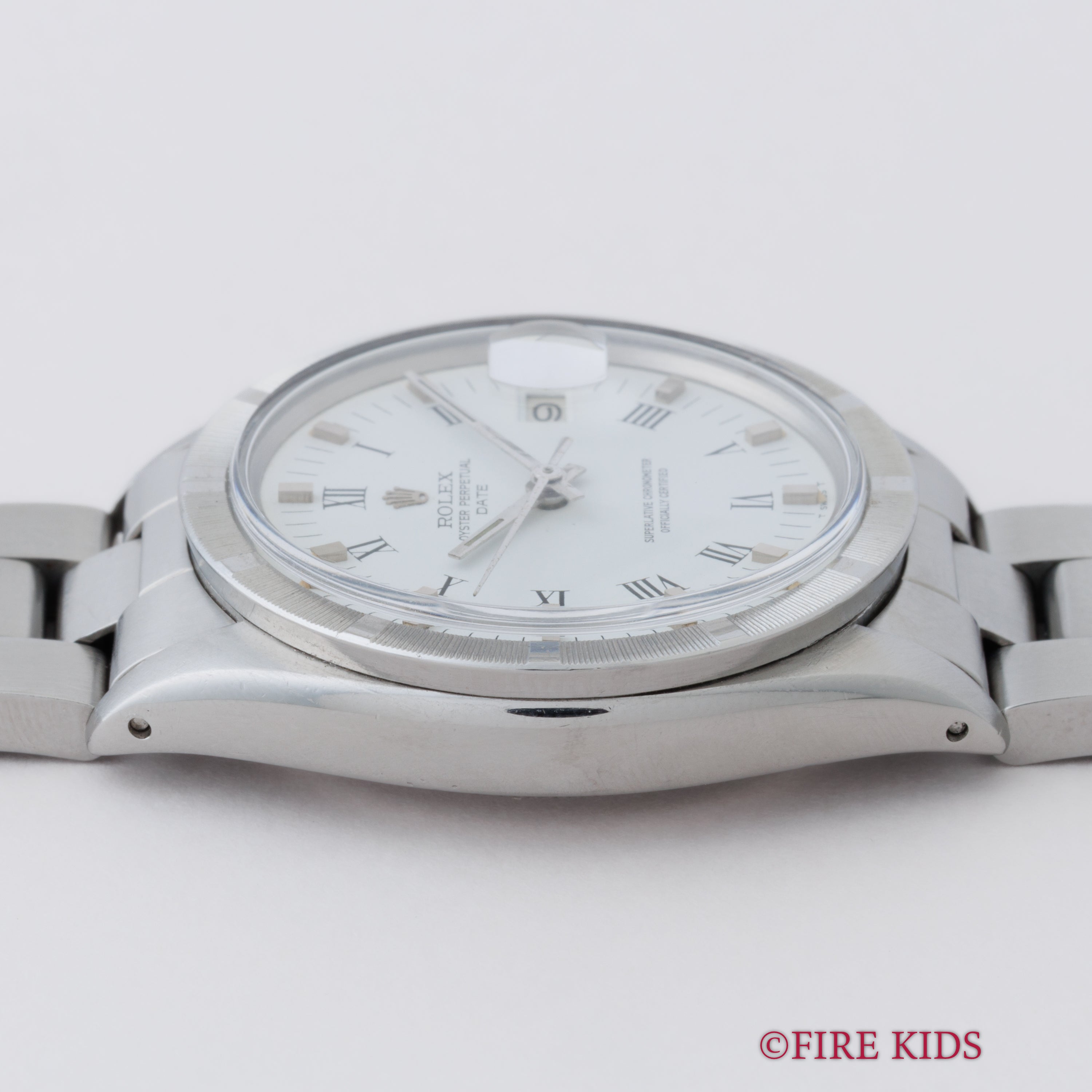 ロレックス 1972年製 オイスターパーペチュアルデイト Ref.1501 ホワイトローマンダイヤル 純正オイスターブレス